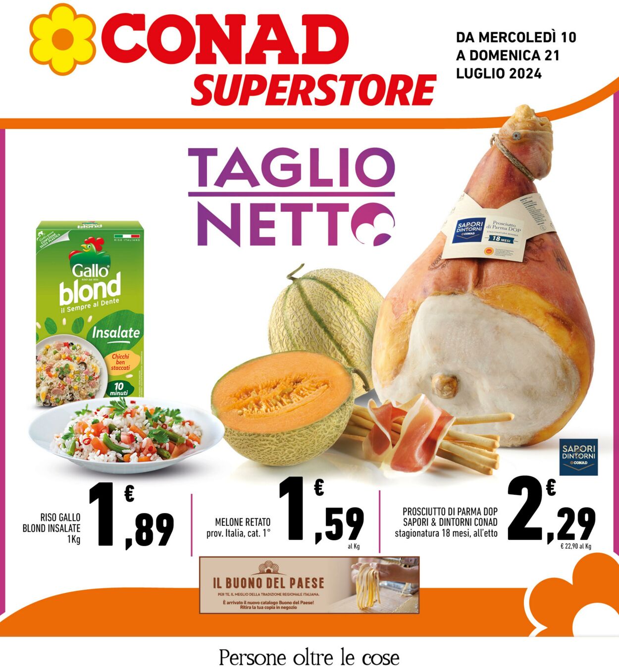 Volantino Conad 10.07.2024 - 21.07.2024