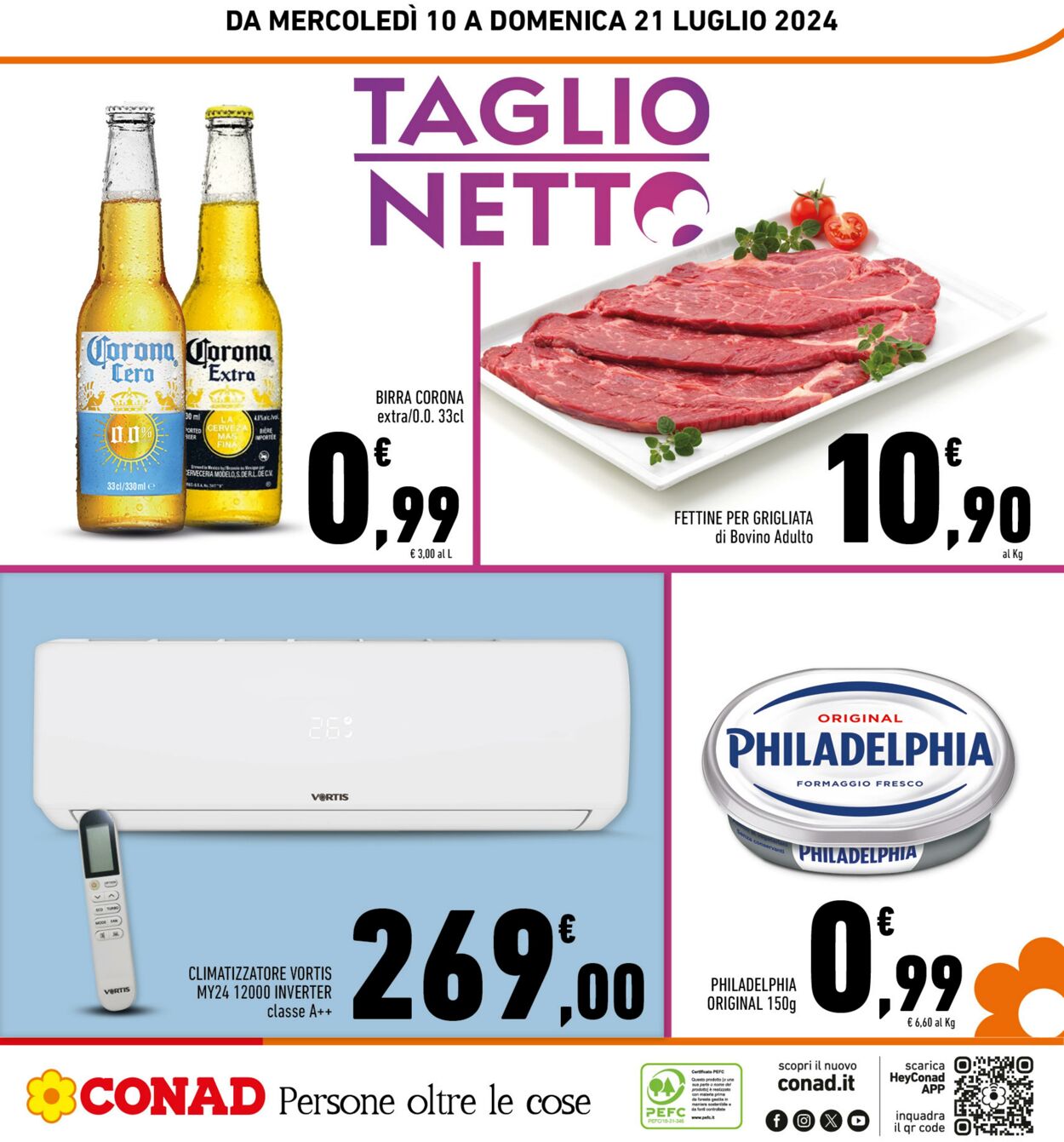 Volantino Conad 10.07.2024 - 21.07.2024