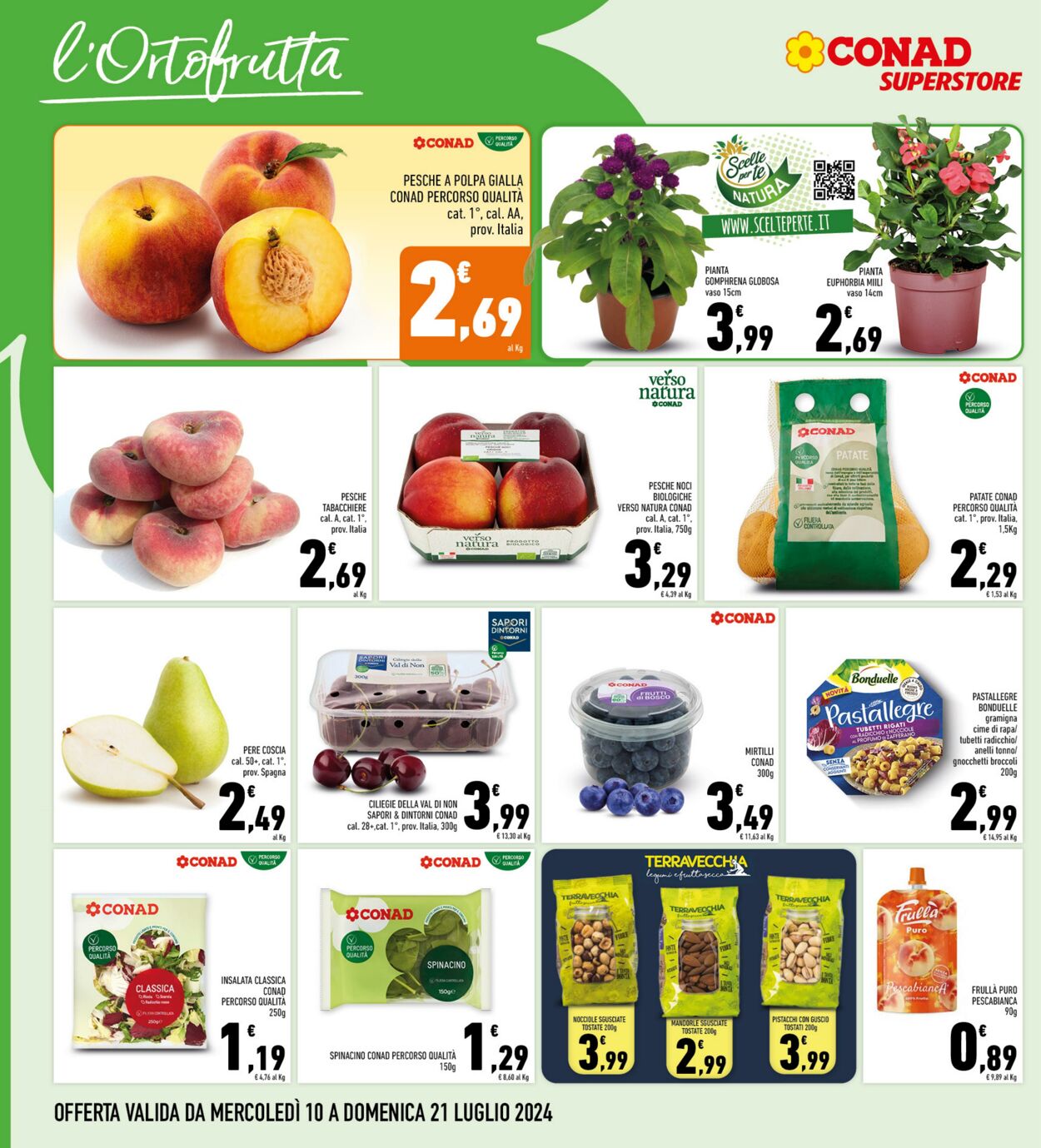 Volantino Conad 10.07.2024 - 21.07.2024