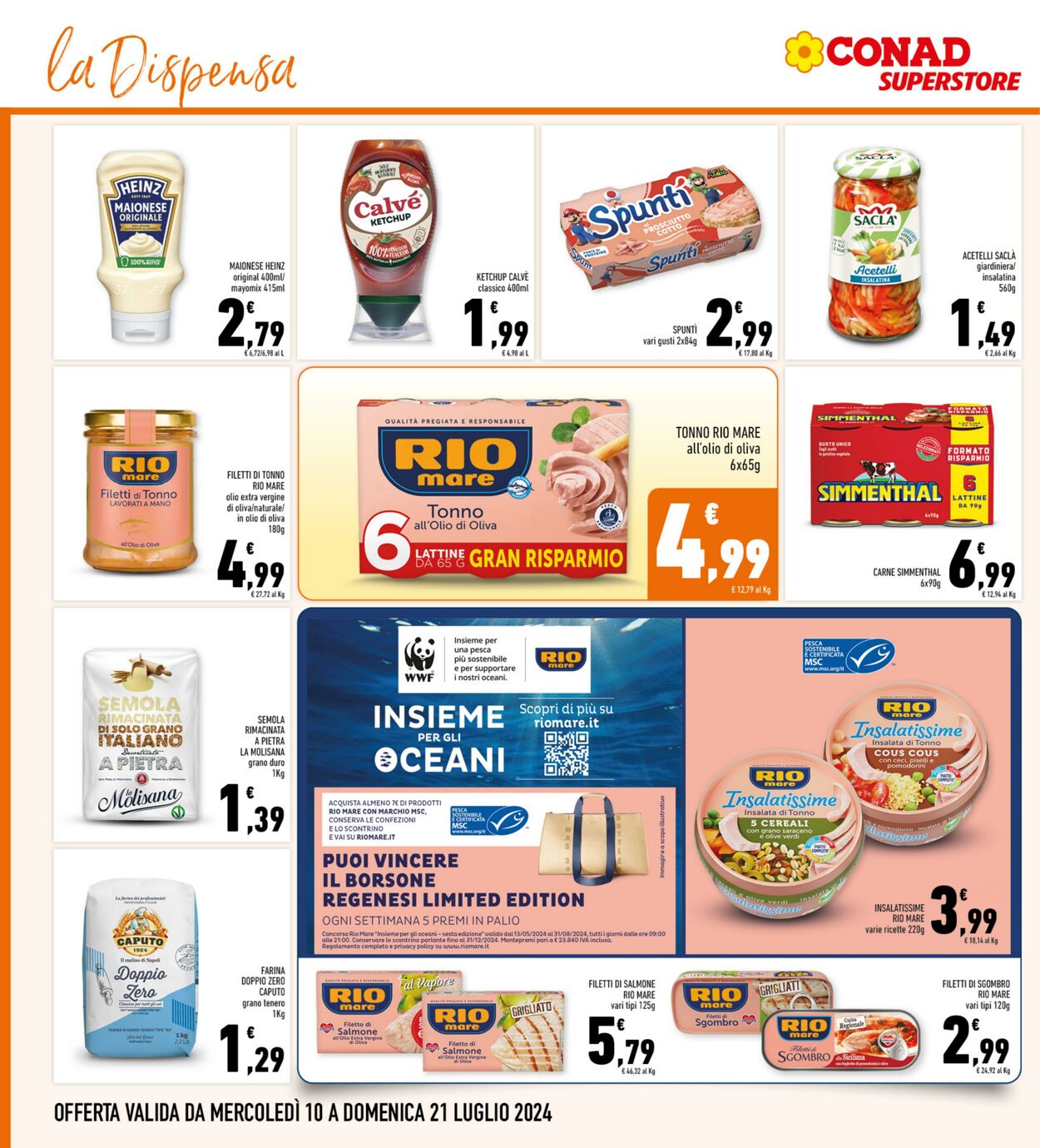 Volantino Conad 10.07.2024 - 21.07.2024