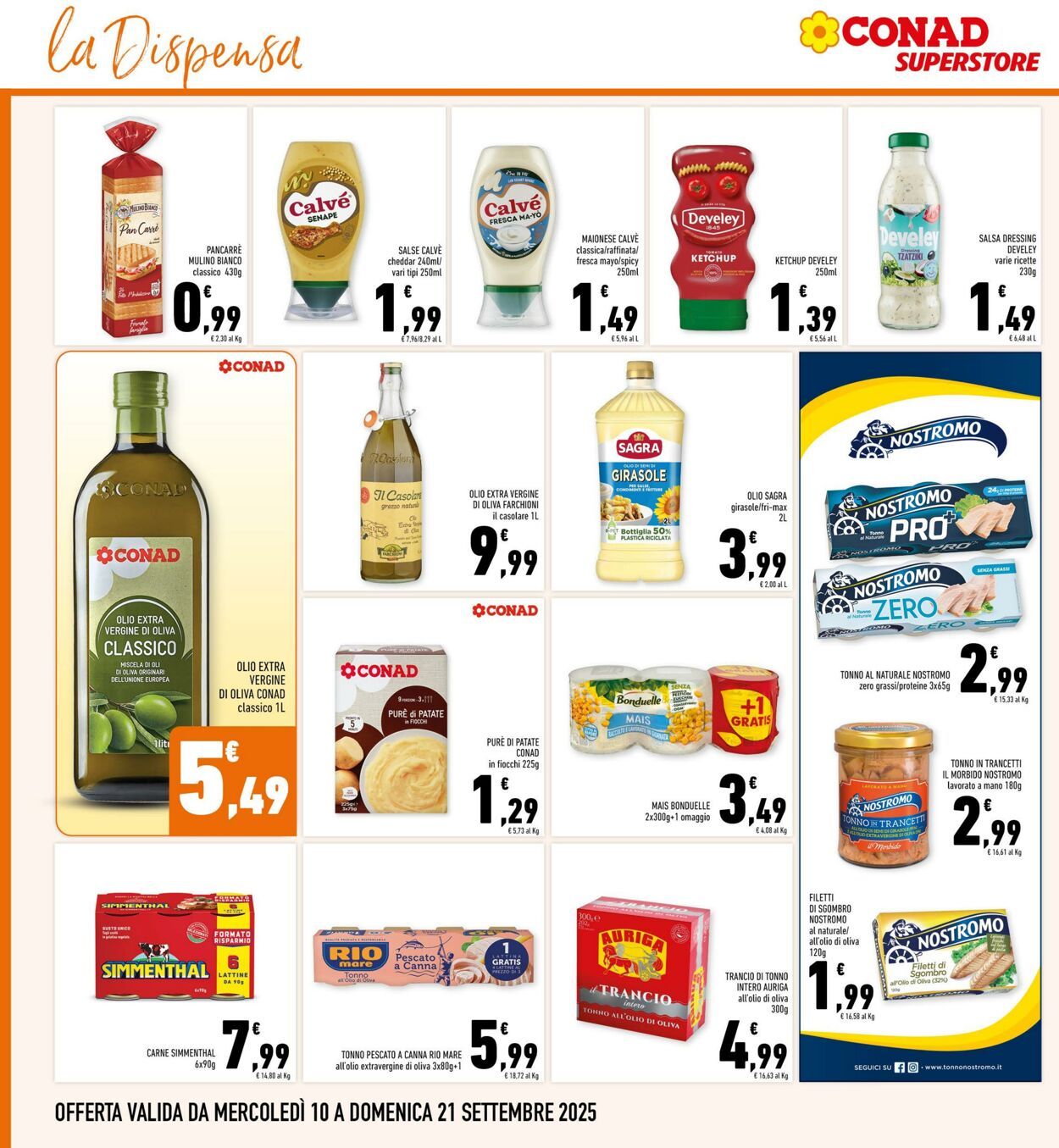 Volantino Conad 18.09.2025 - 18.09.2025