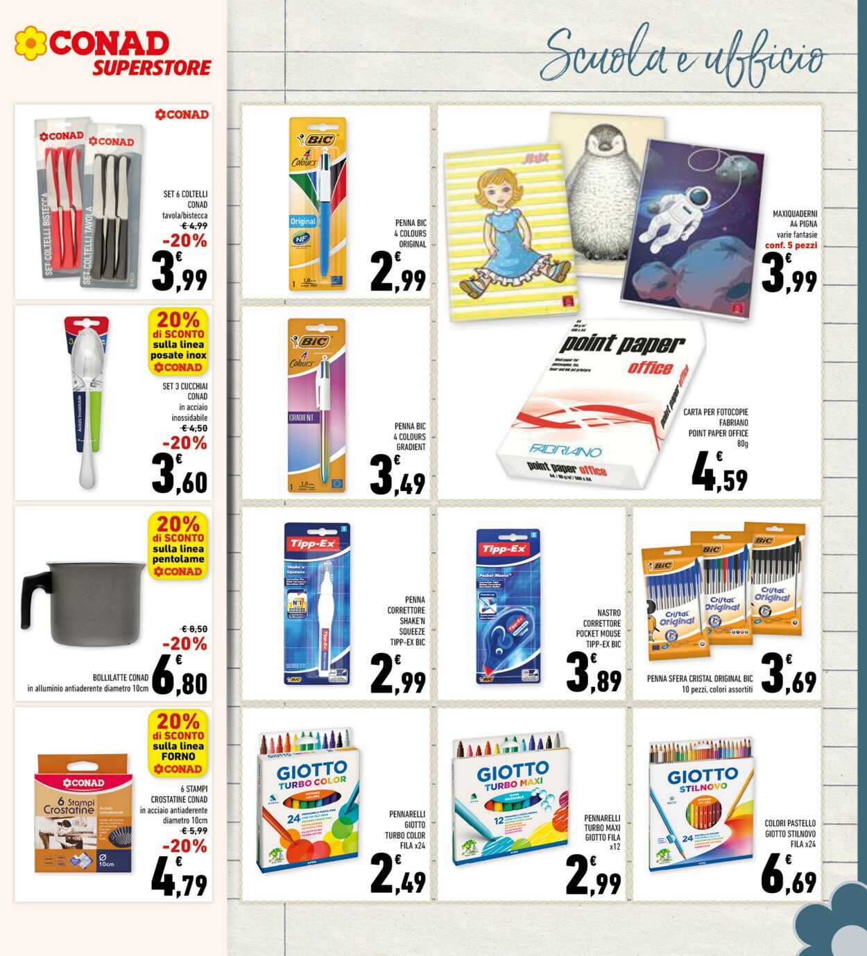 Volantino Conad 16.08.2023 - 27.08.2023