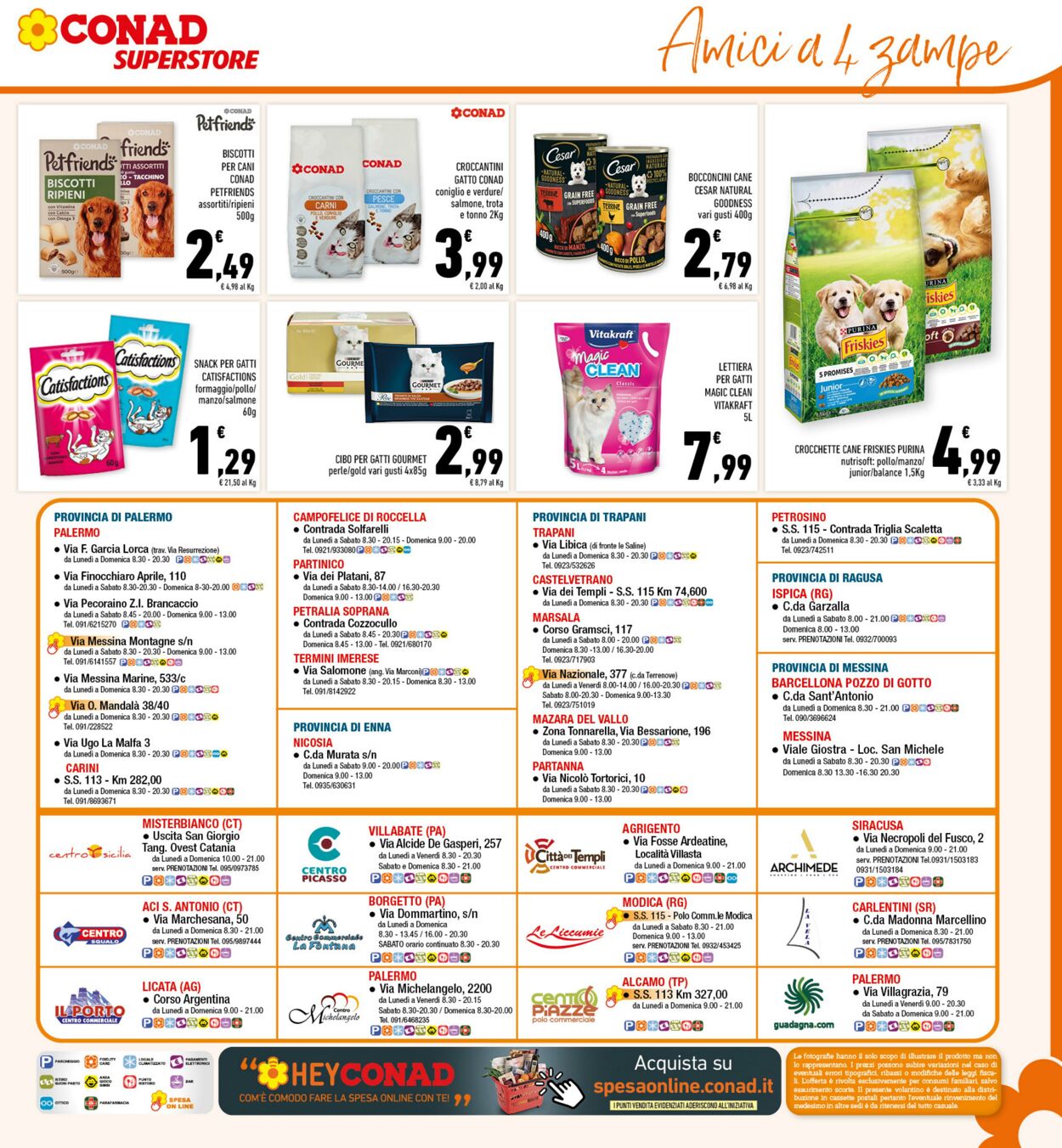 Volantino Conad 16.08.2023 - 27.08.2023