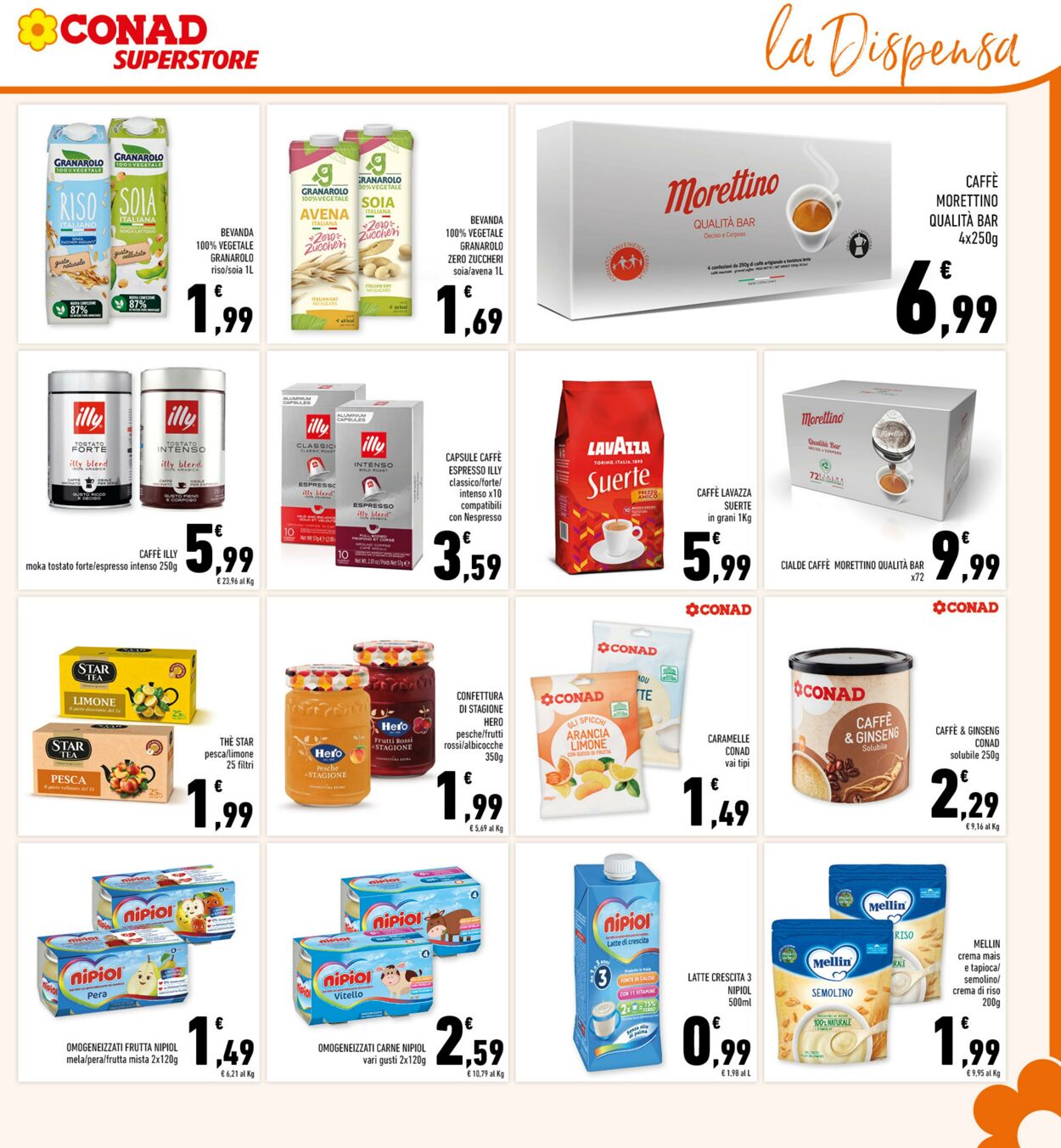 Volantino Conad 16.08.2023 - 27.08.2023