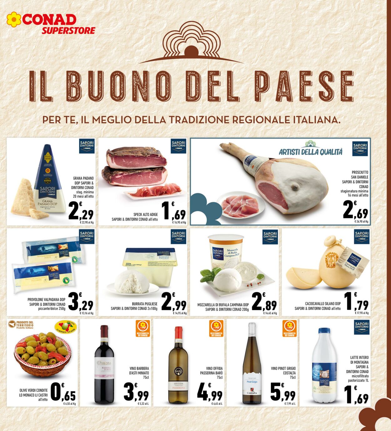 Volantino Conad 16.08.2023 - 27.08.2023