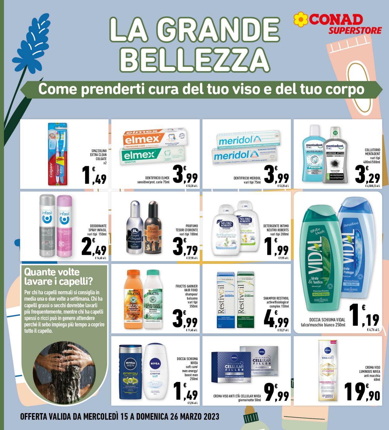 Volantino Conad 15.03.2023 - 26.03.2023