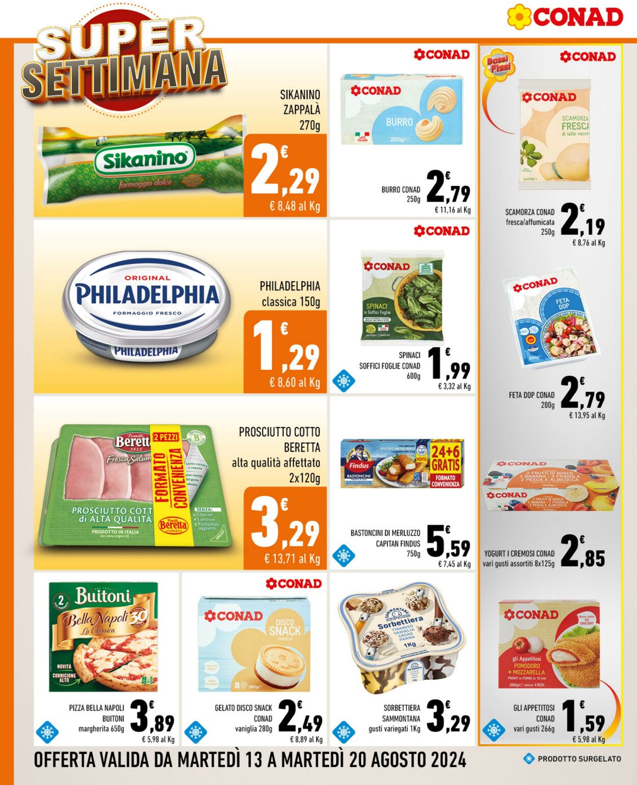 Volantino Conad 13.08.2024 - 20.08.2024