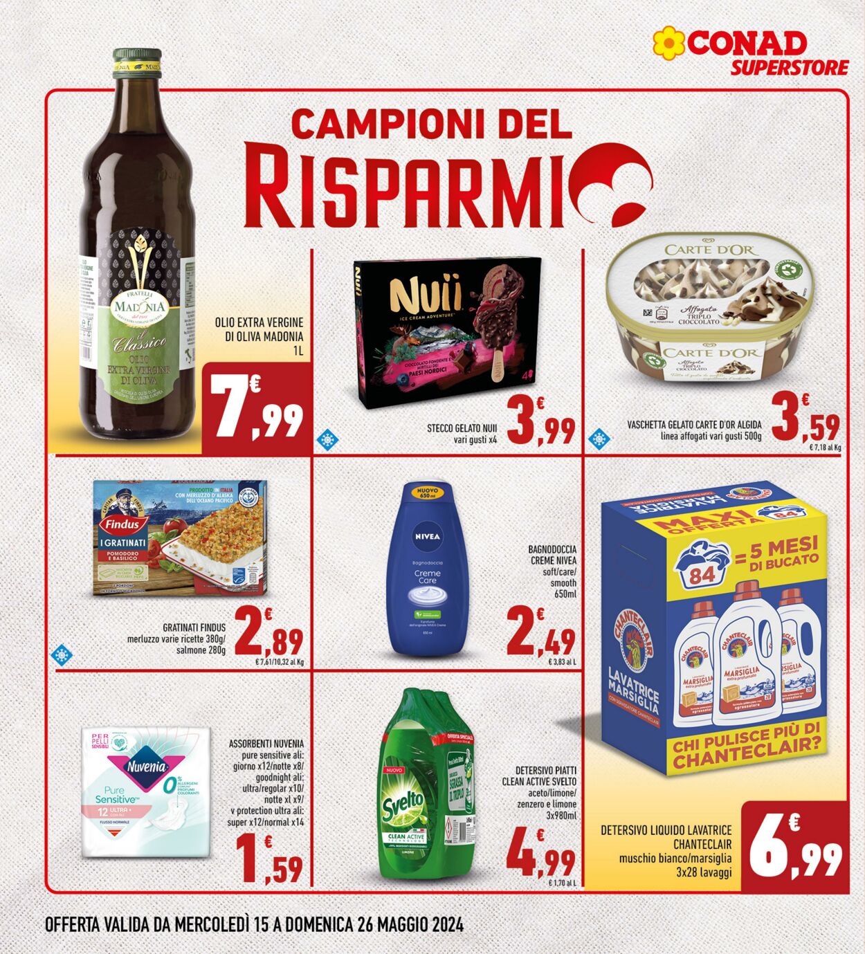 Volantino Conad 15.05.2024 - 26.05.2024