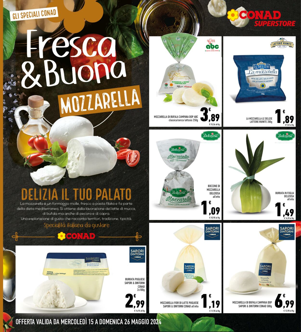 Volantino Conad 15.05.2024 - 26.05.2024