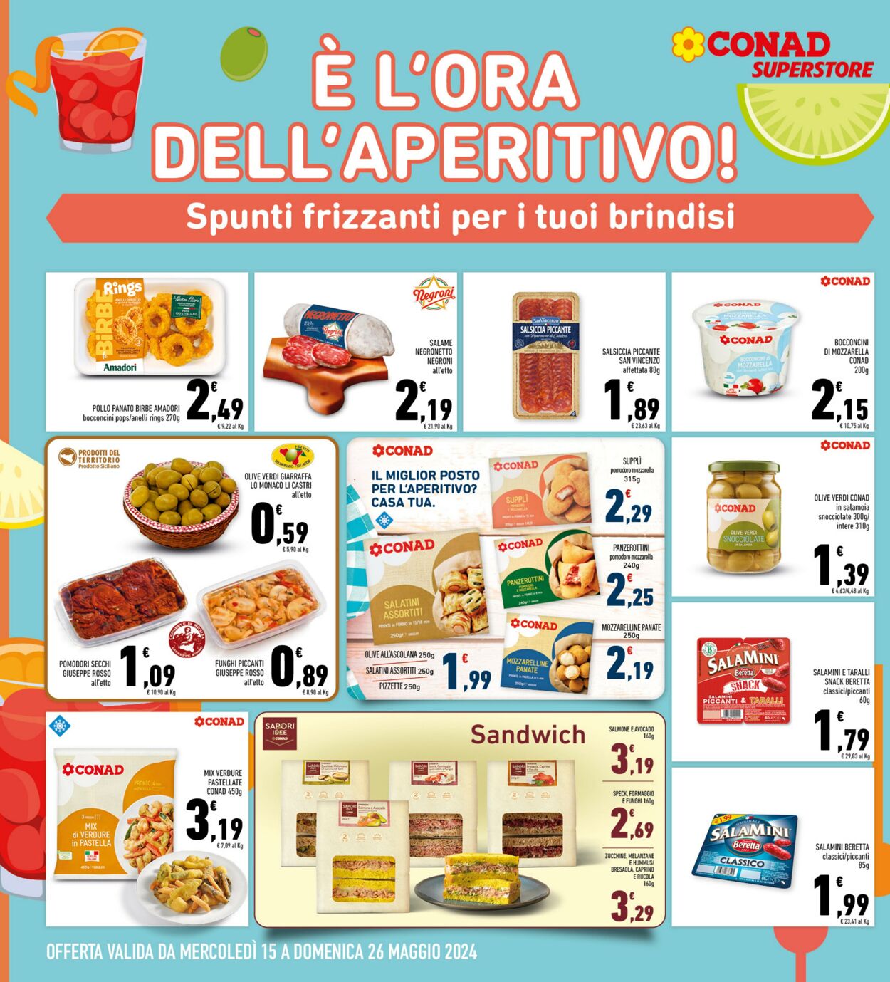 Volantino Conad 15.05.2024 - 26.05.2024