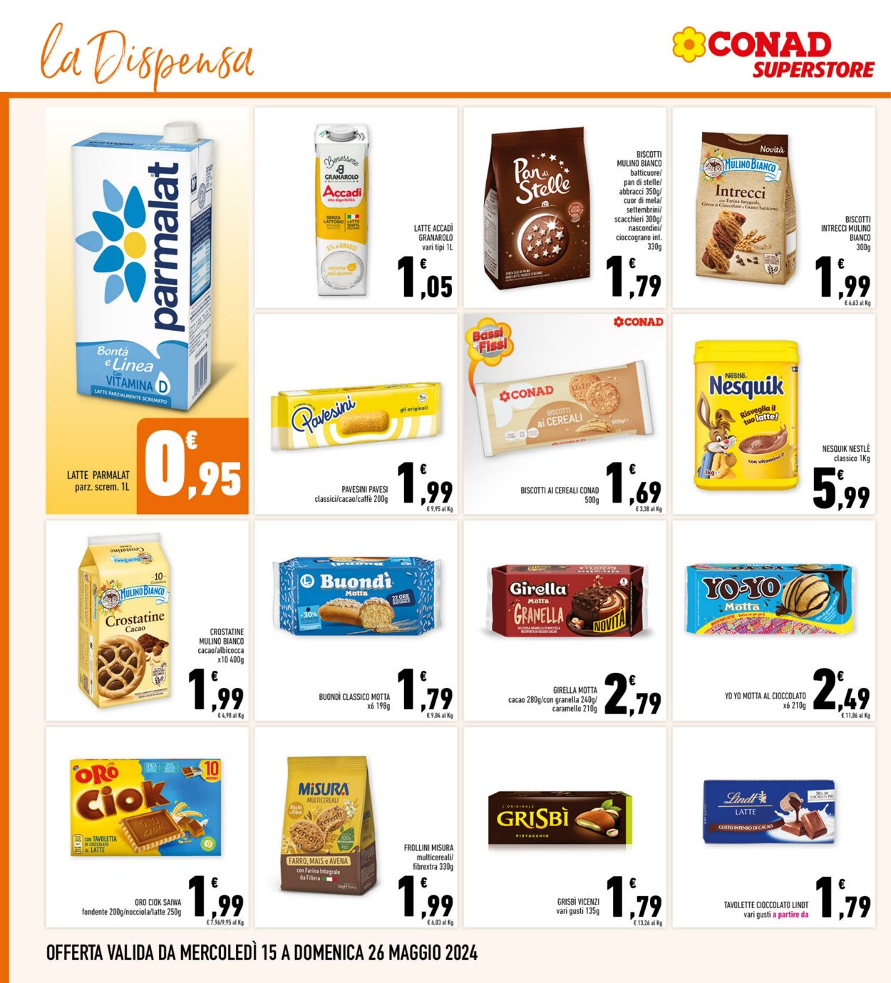 Volantino Conad 15.05.2024 - 26.05.2024