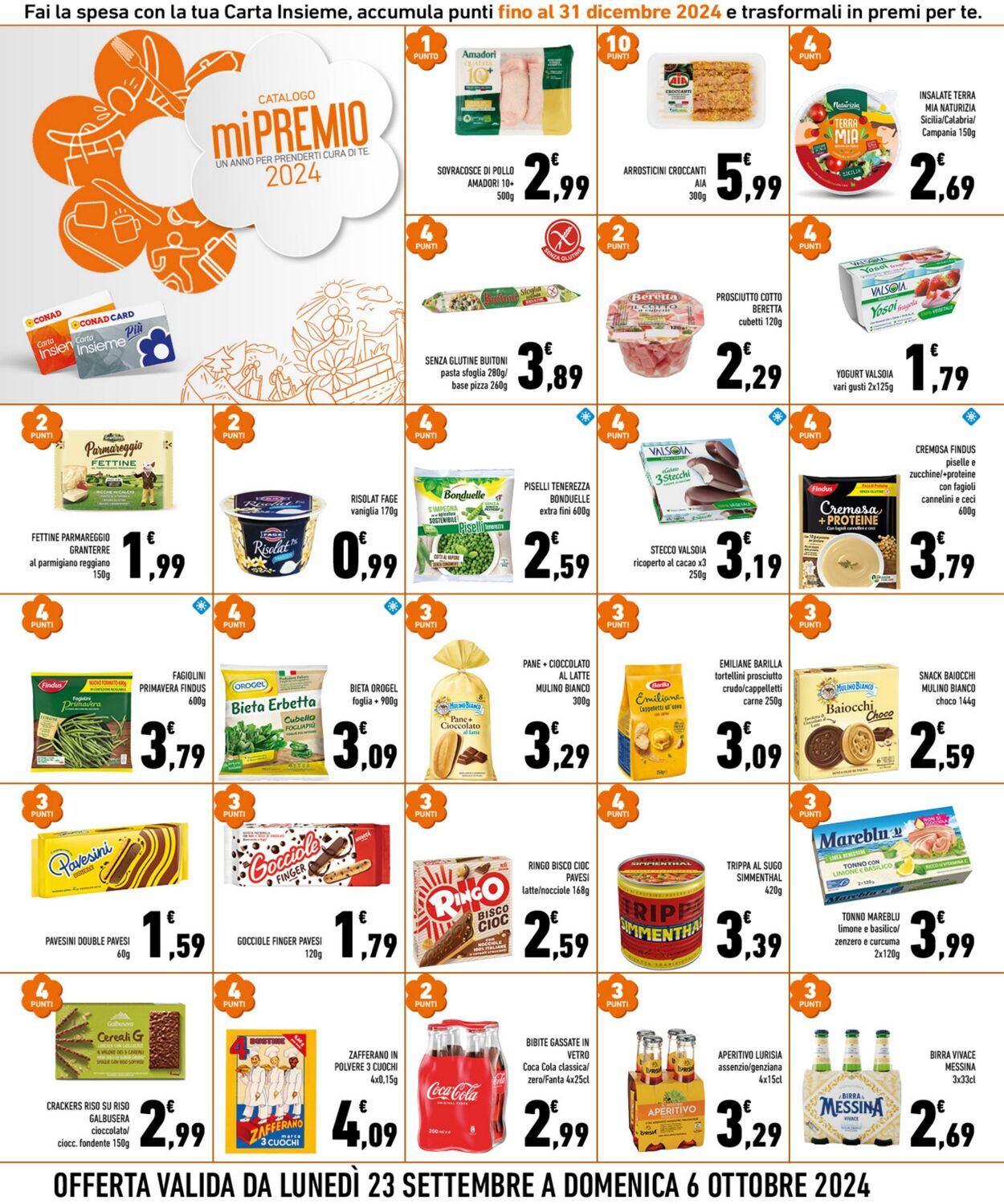 Volantino Conad 25.09.2024 - 02.10.2024