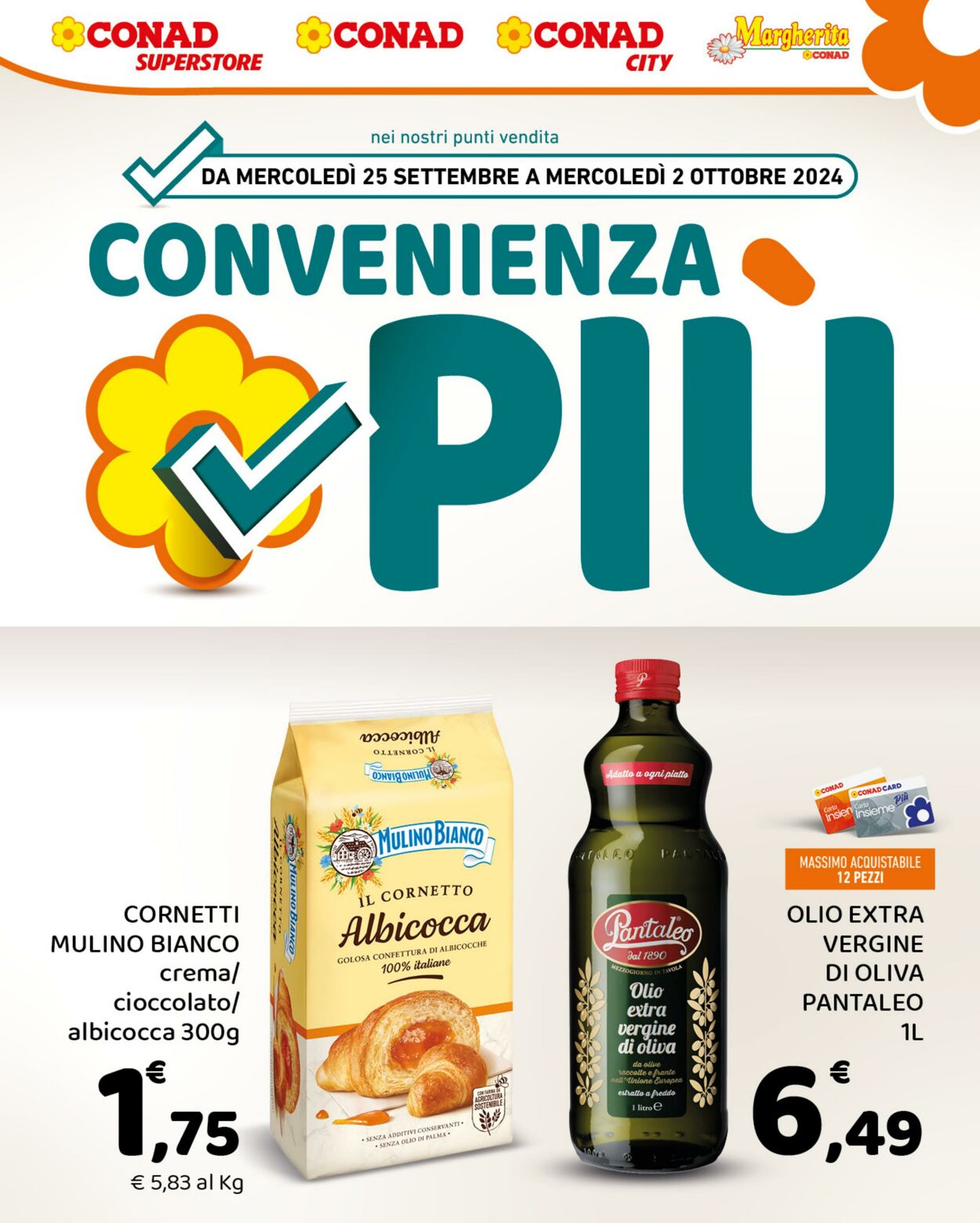 Volantino Conad 25.09.2024 - 02.10.2024