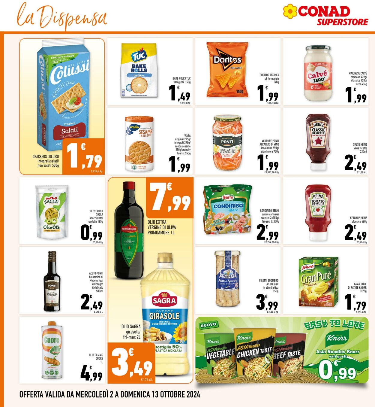 Volantino Conad 02.09.2024 - 13.10.2024