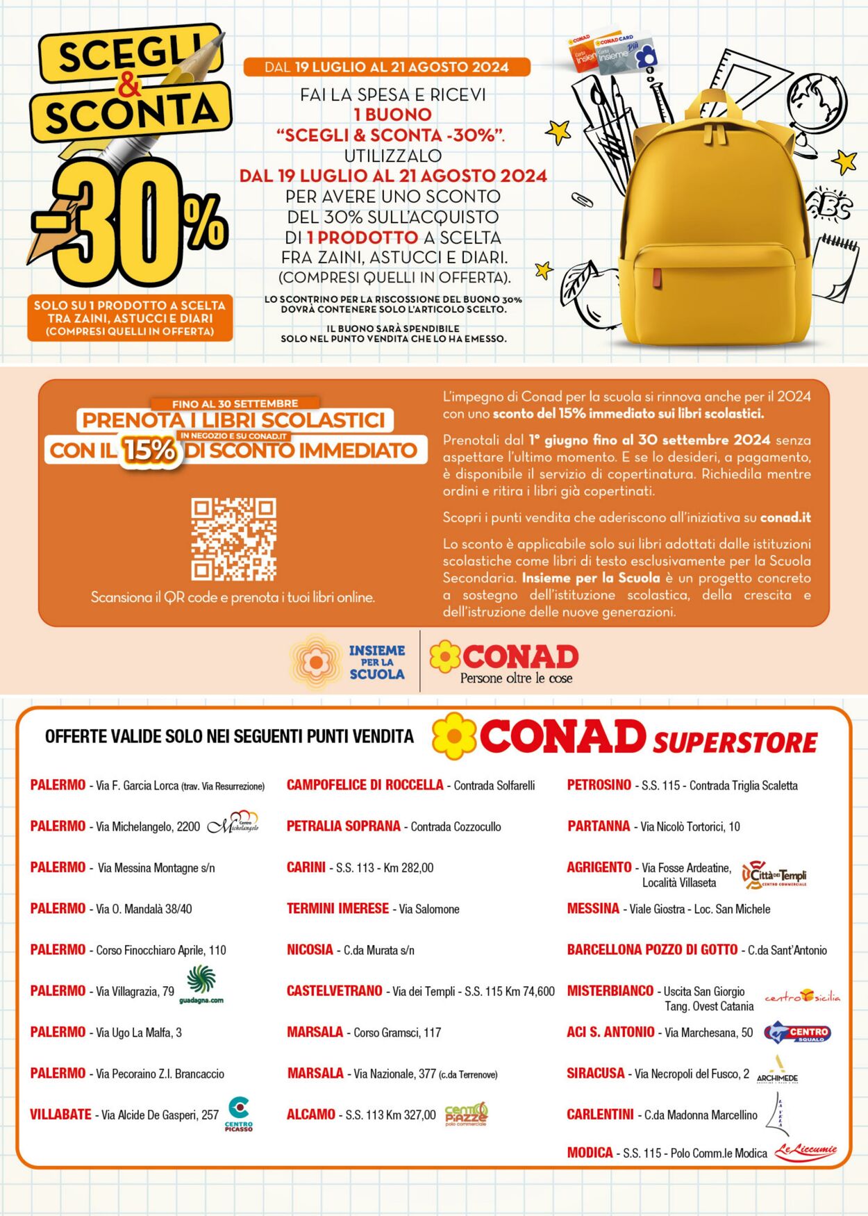 Volantino Conad 19.07.2024 - 29.09.2024