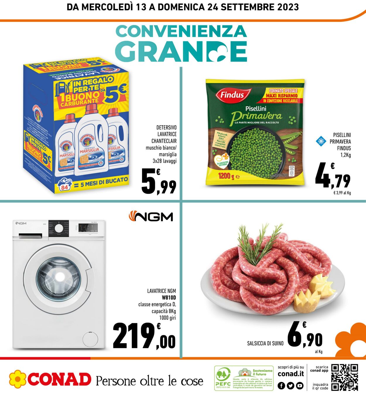 Volantino Conad 13.09.2023 - 24.09.2023