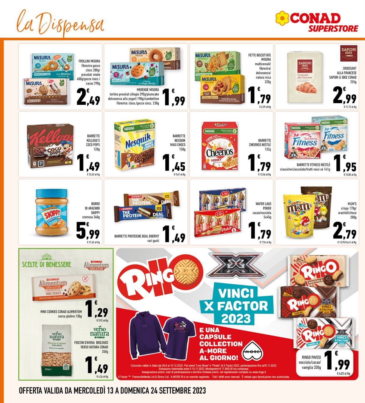 Volantino Conad 13.09.2023 - 24.09.2023