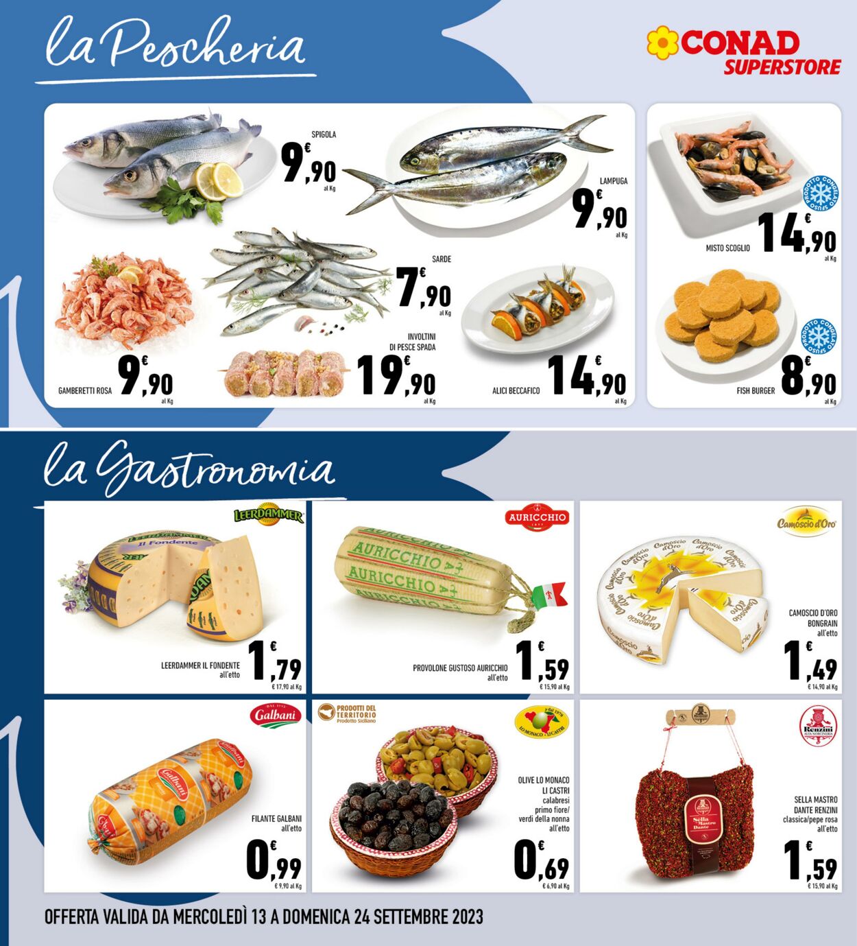 Volantino Conad 13.09.2023 - 24.09.2023