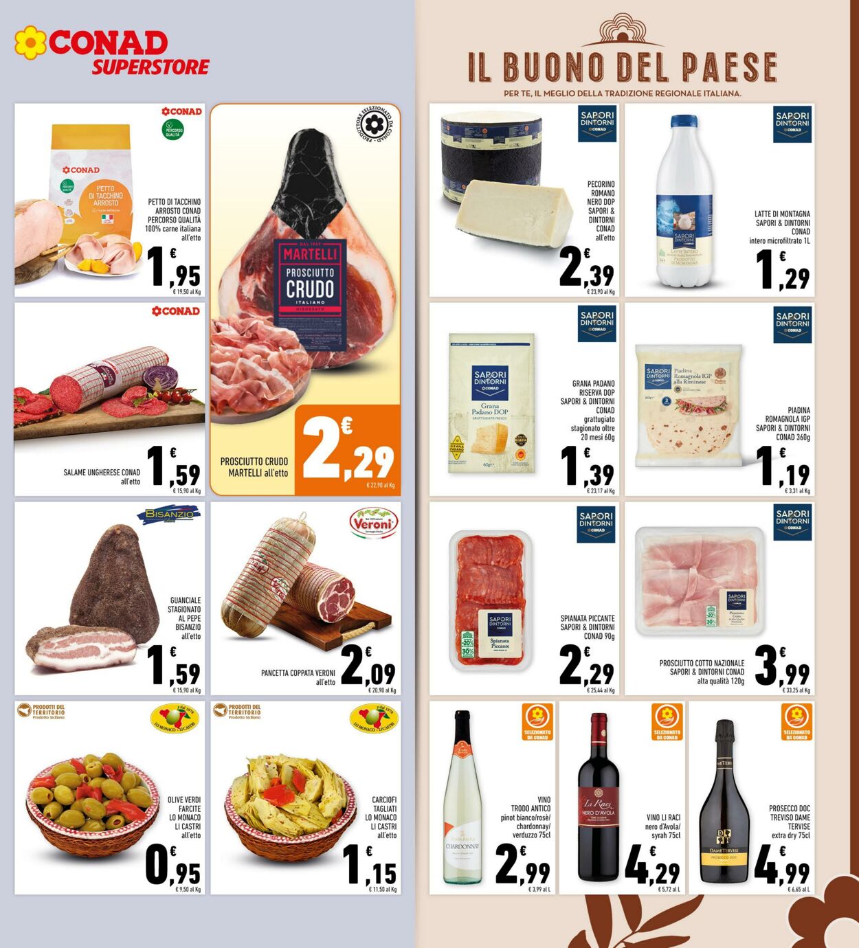 Volantino Conad 02.01.2025 - 12.01.2025