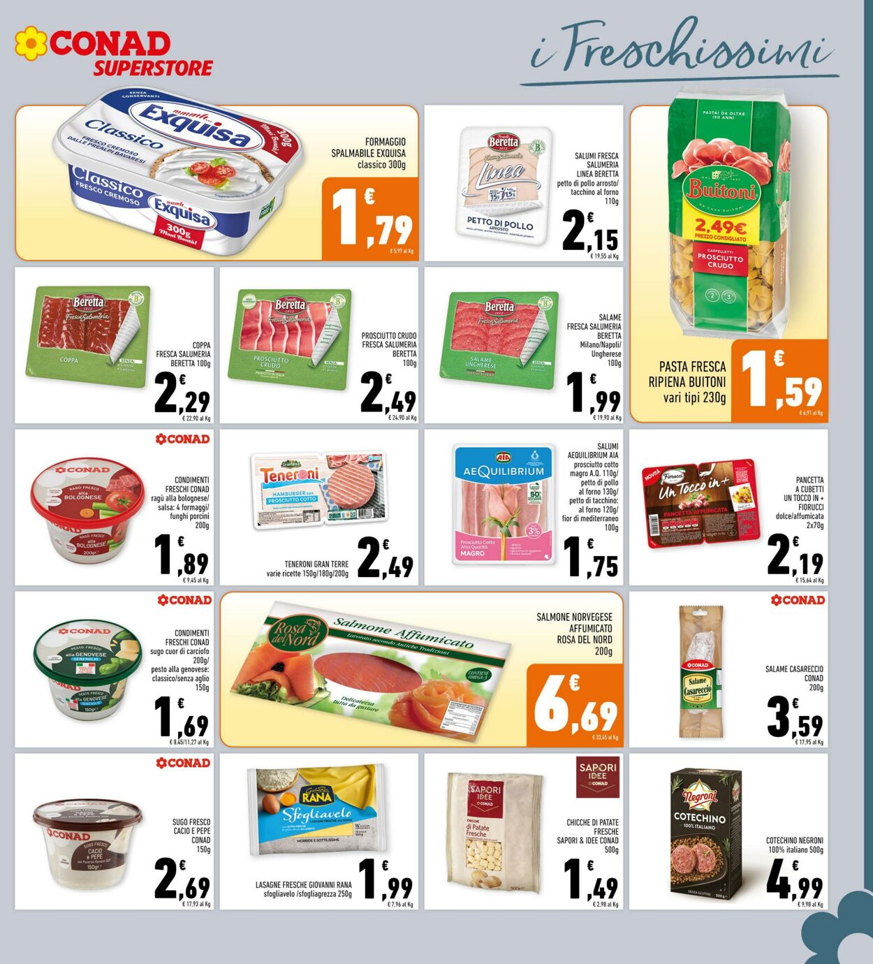 Volantino Conad 02.01.2025 - 12.01.2025