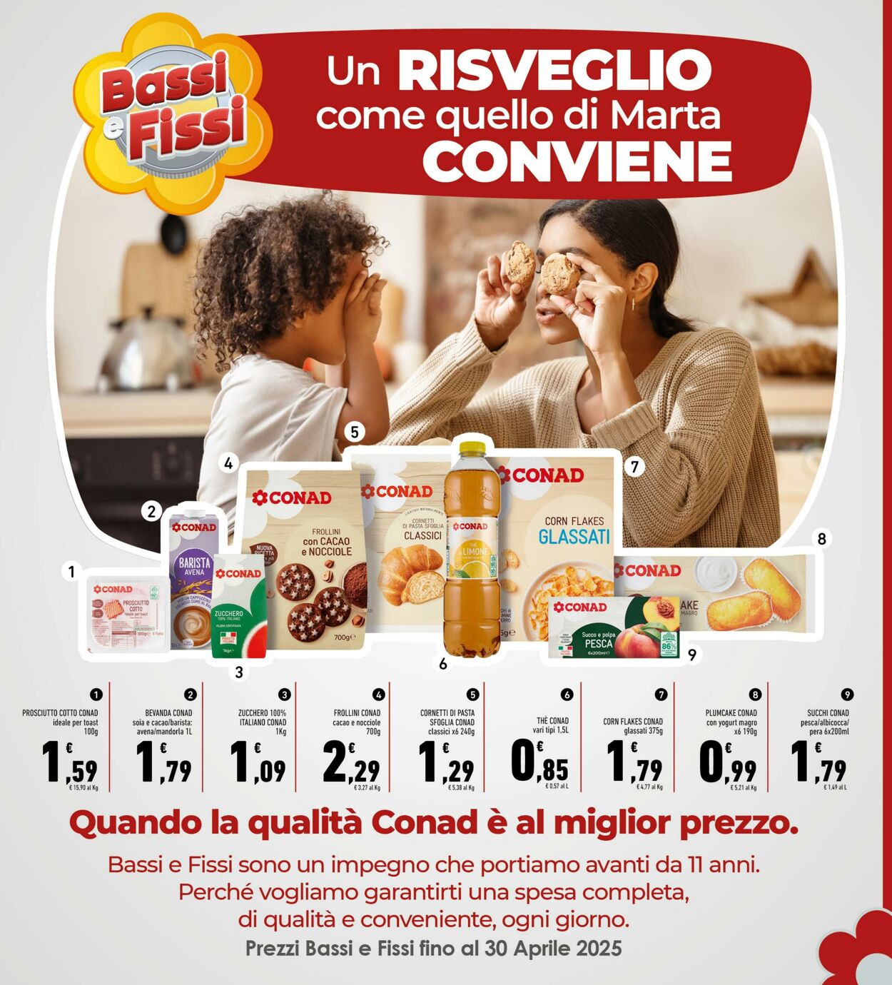 Volantino Conad 02.01.2025 - 12.01.2025