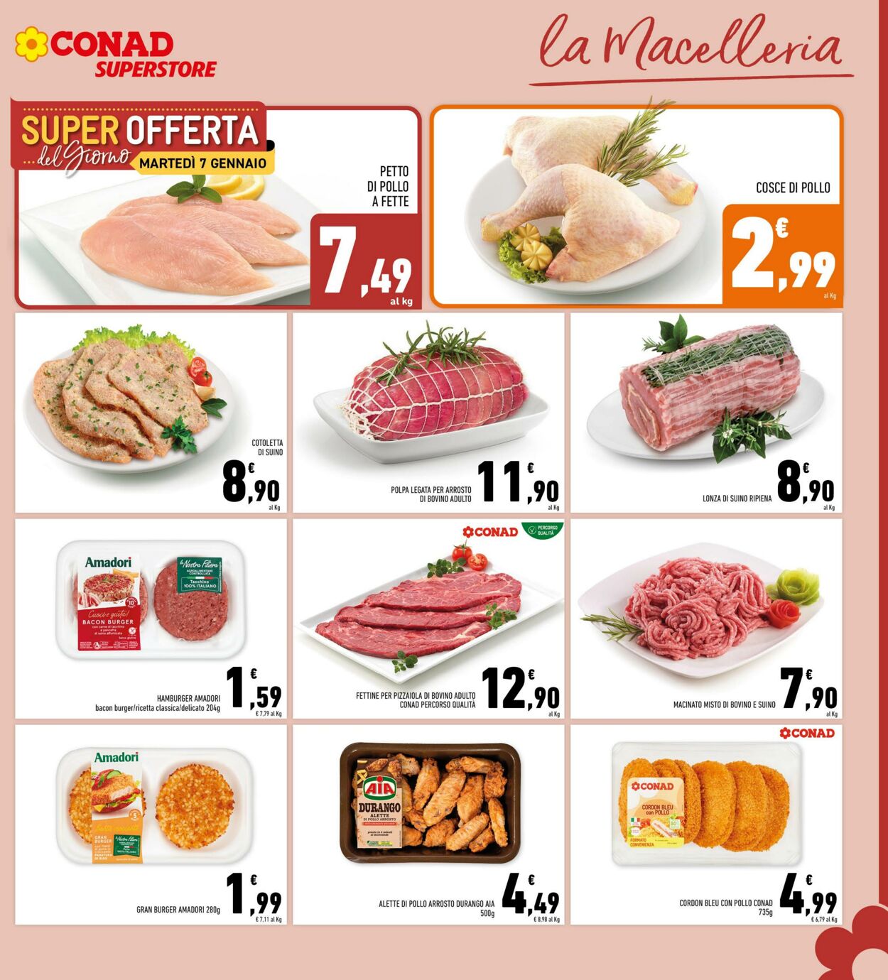 Volantino Conad 02.01.2025 - 12.01.2025