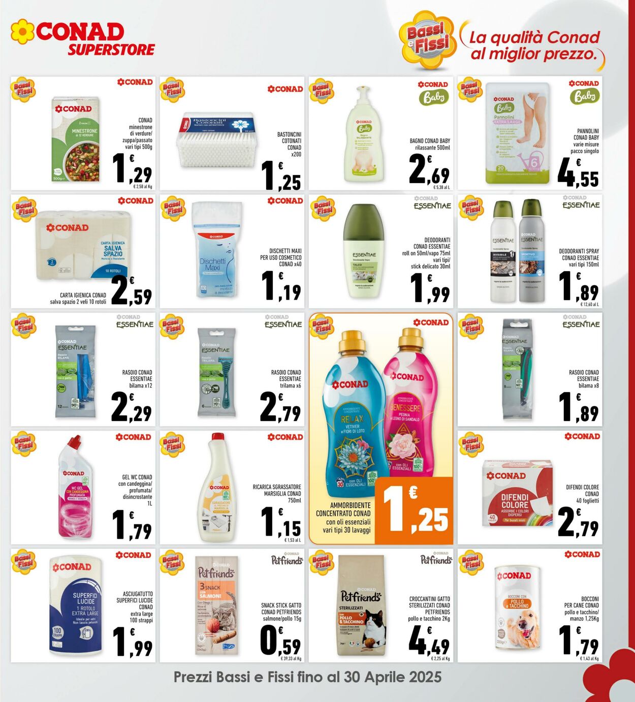 Volantino Conad 02.01.2025 - 12.01.2025