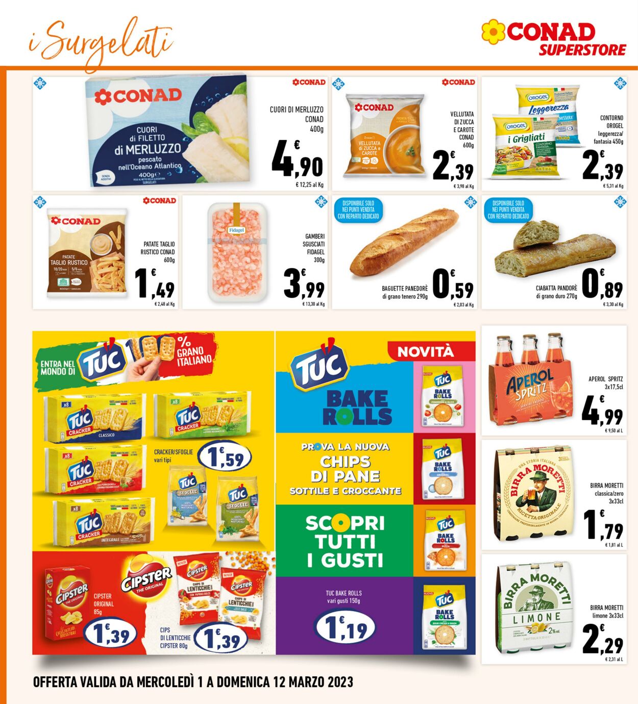 Volantino Conad 01.03.2023 - 12.03.2023