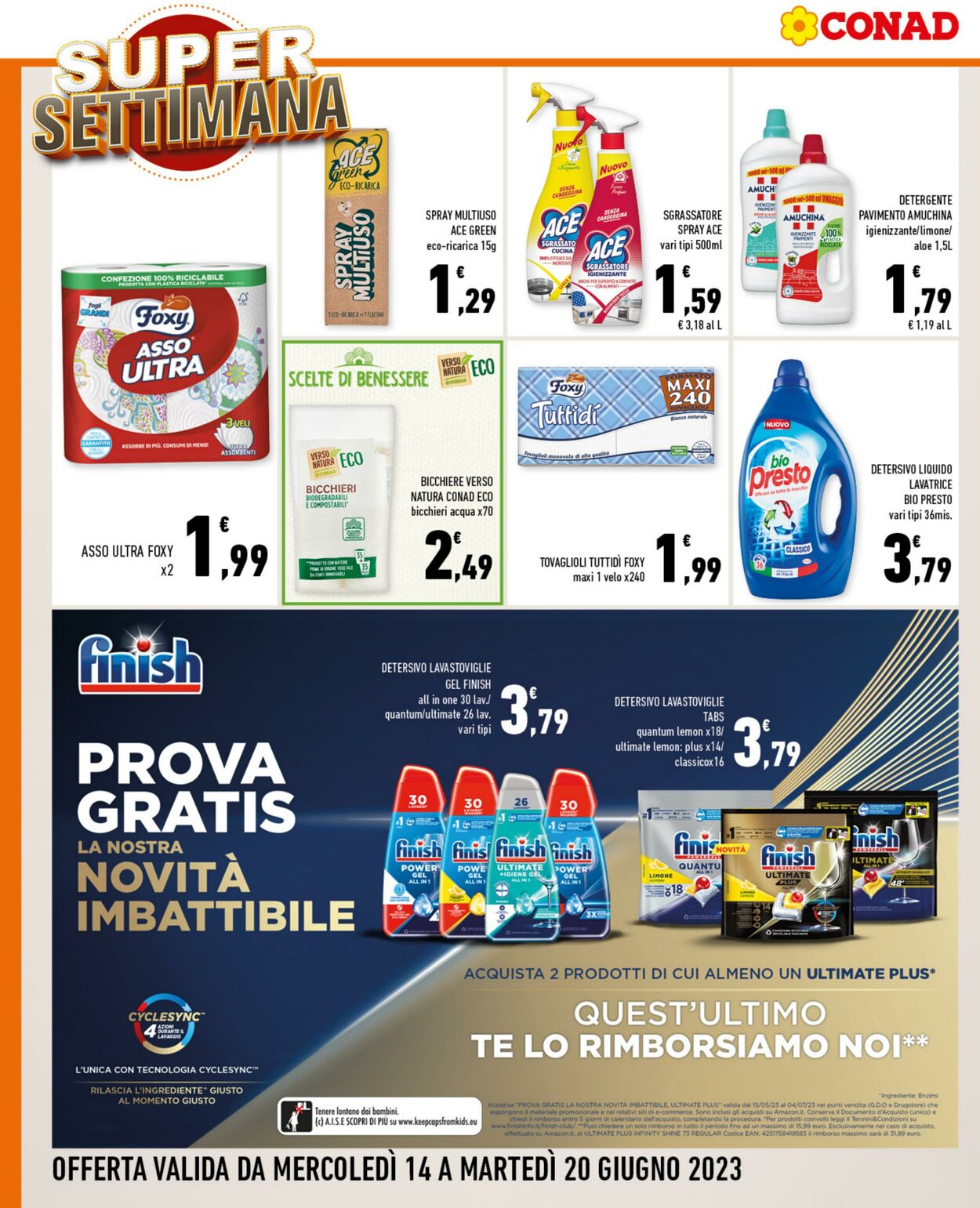 Volantino Conad 14.06.2023 - 20.06.2023