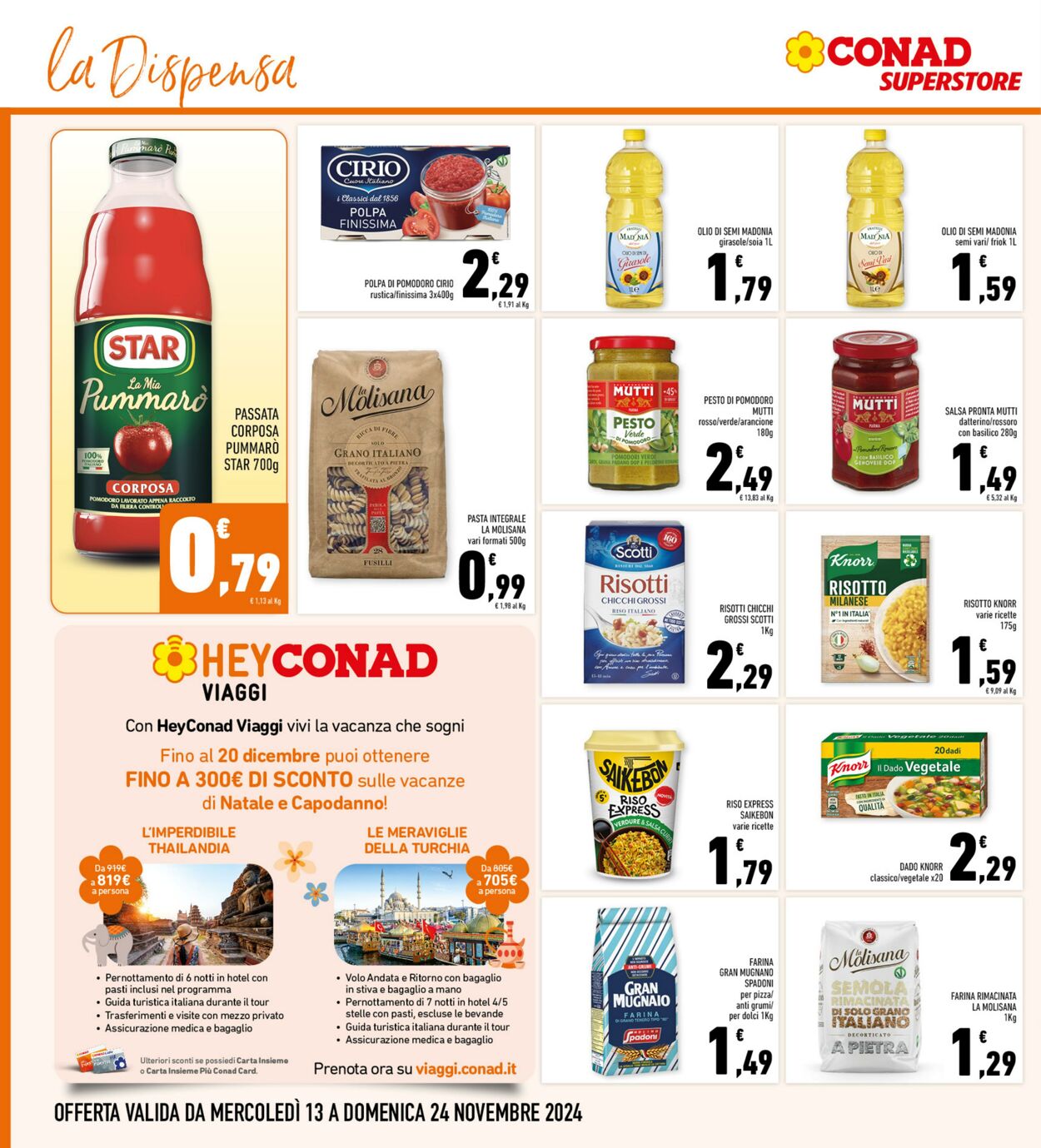 Volantino Conad 13.11.2024 - 24.11.2024