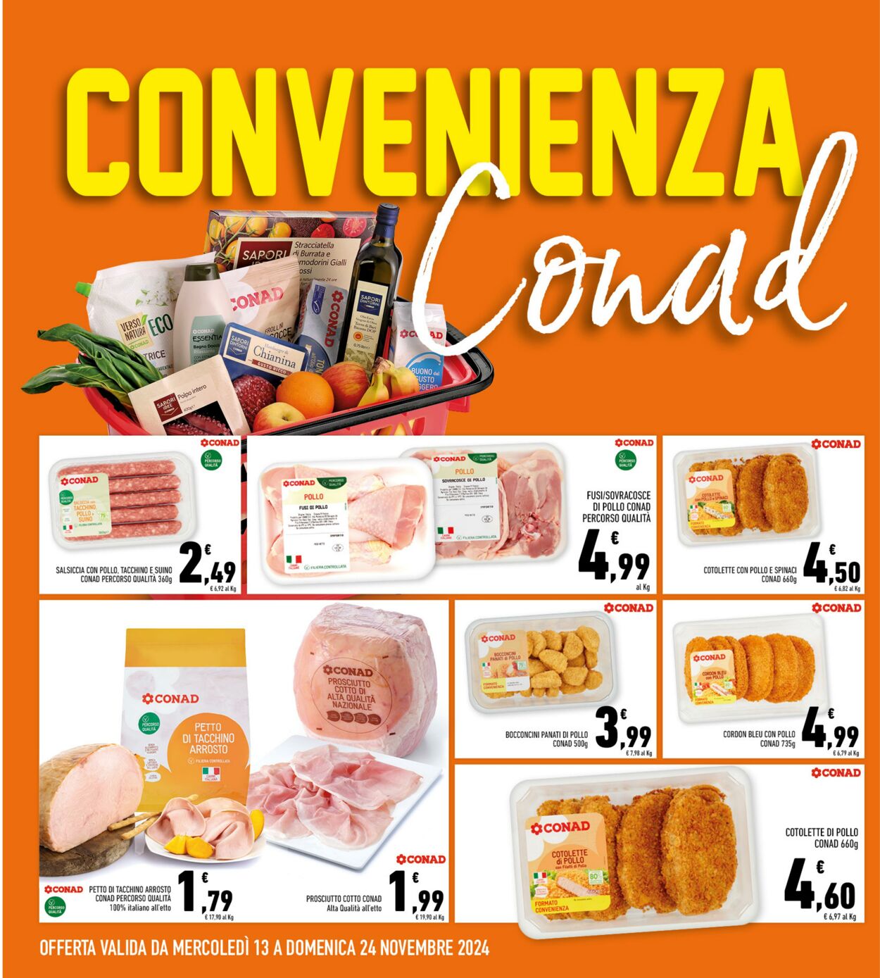 Volantino Conad 13.11.2024 - 24.11.2024