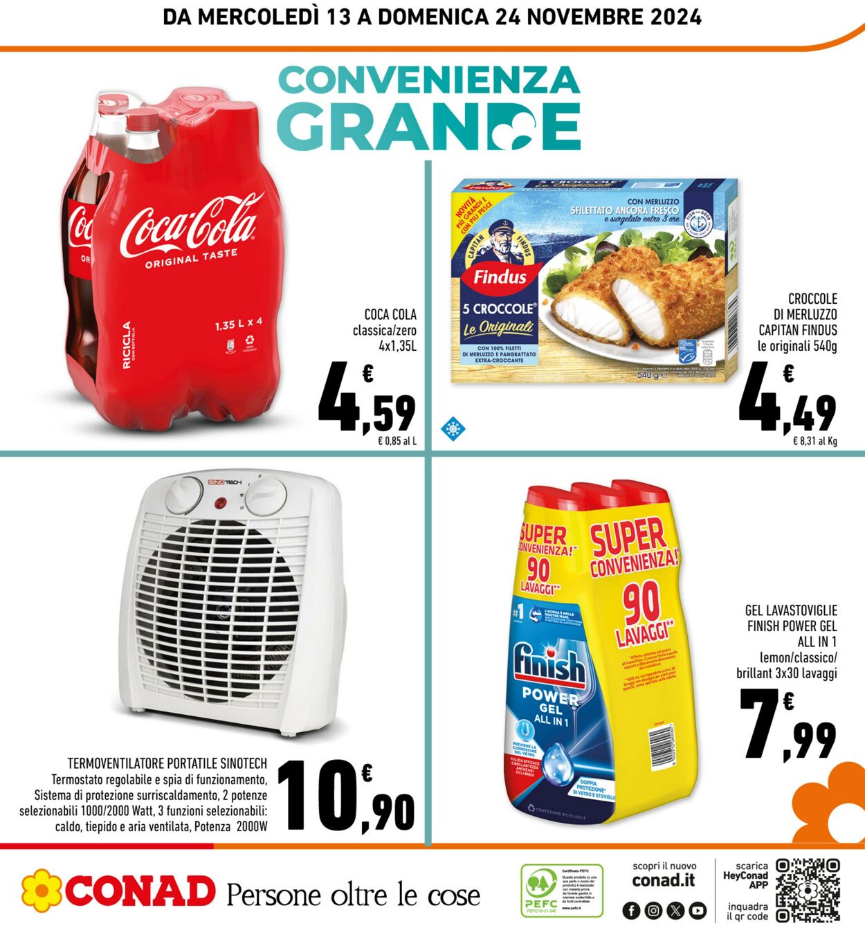 Volantino Conad 13.11.2024 - 24.11.2024