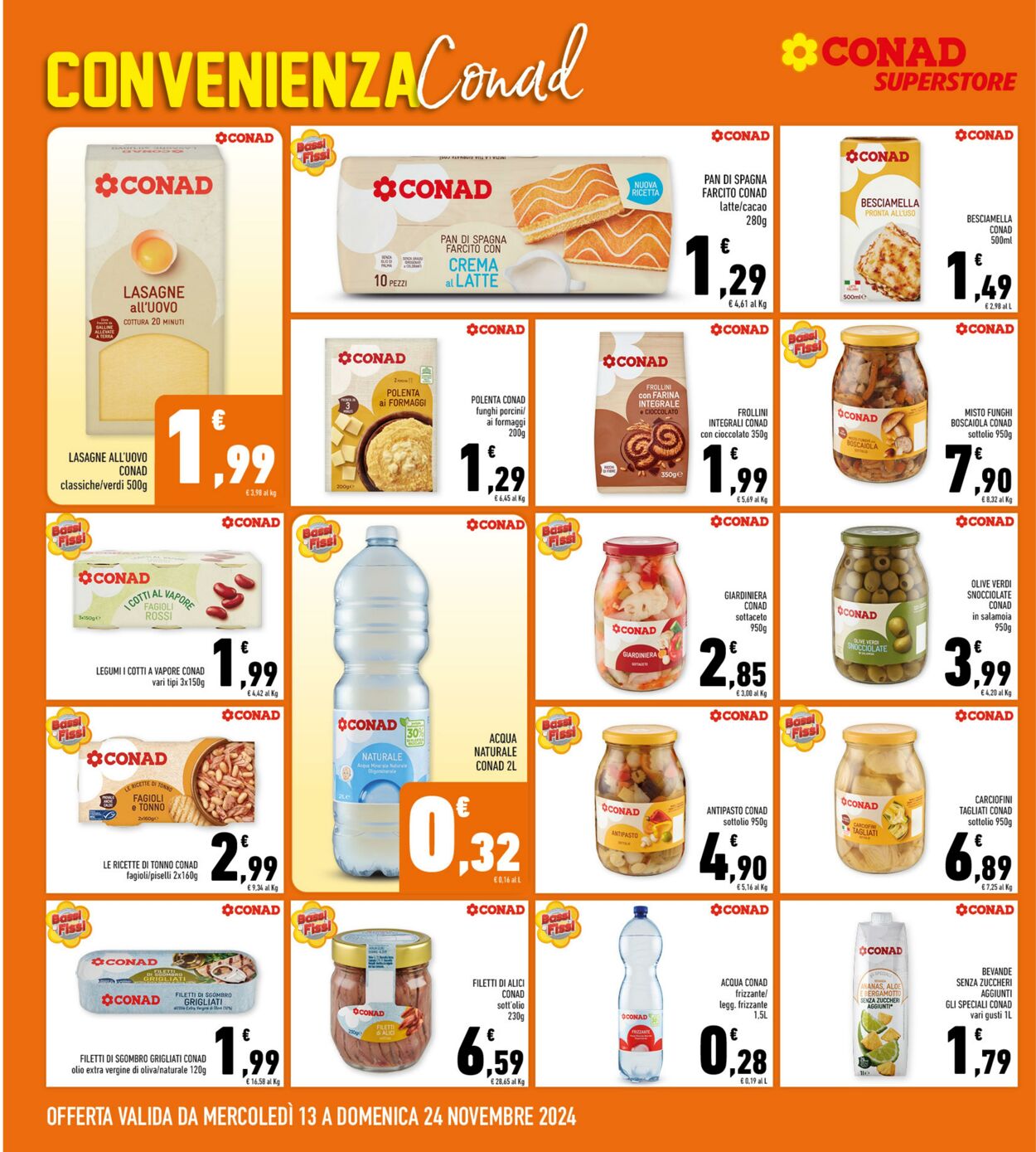 Volantino Conad 13.11.2024 - 24.11.2024