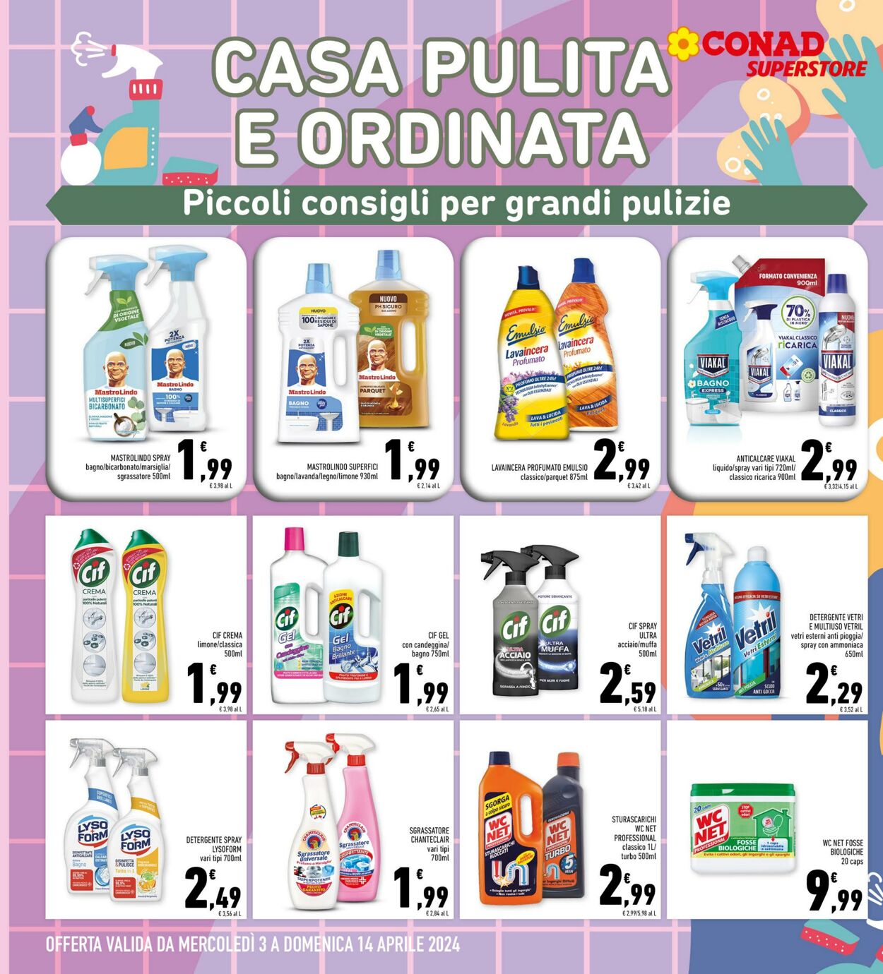 Volantino Conad 03.04.2024 - 14.04.2024