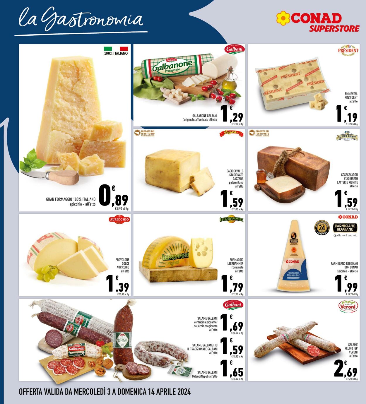 Volantino Conad 03.04.2024 - 14.04.2024