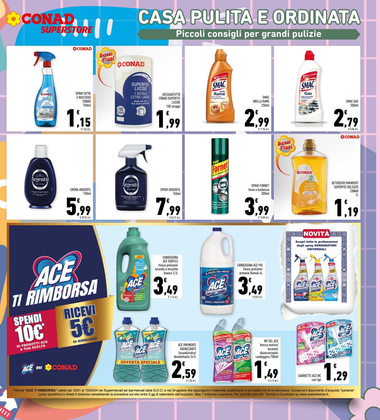 Volantino Conad 03.04.2024 - 14.04.2024