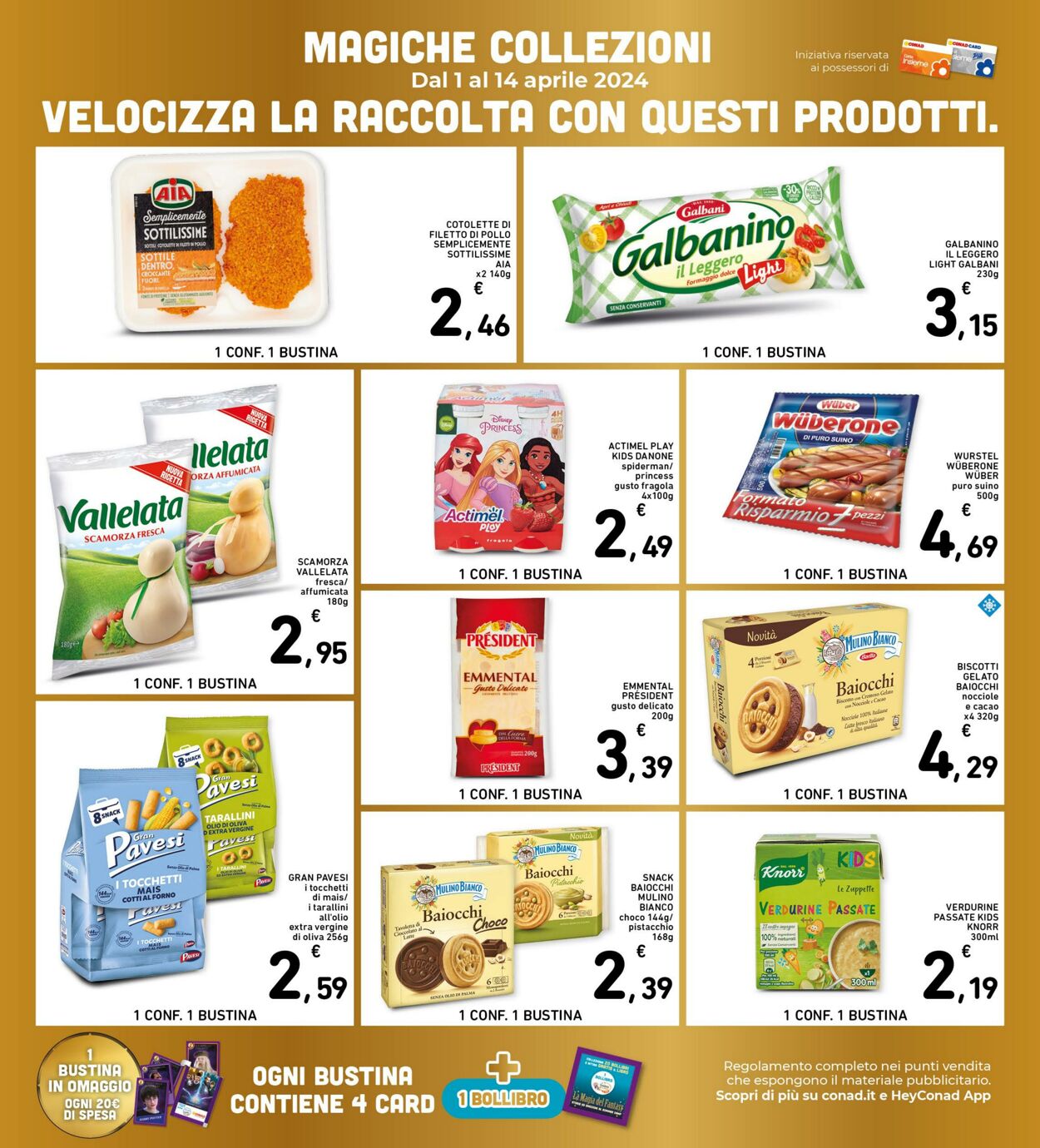 Volantino Conad 03.04.2024 - 14.04.2024