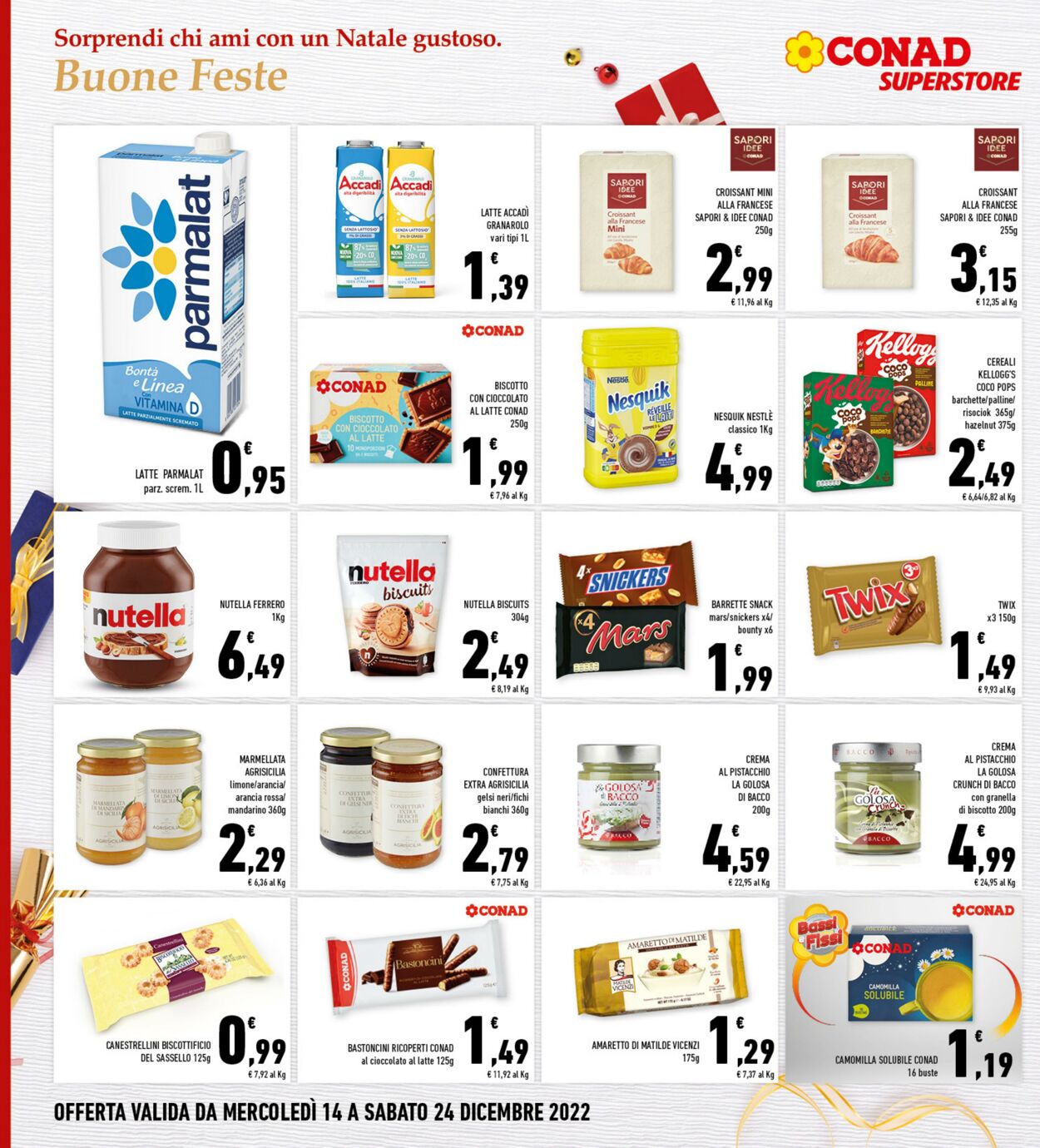 Volantino Conad 14.12.2022 - 24.12.2022