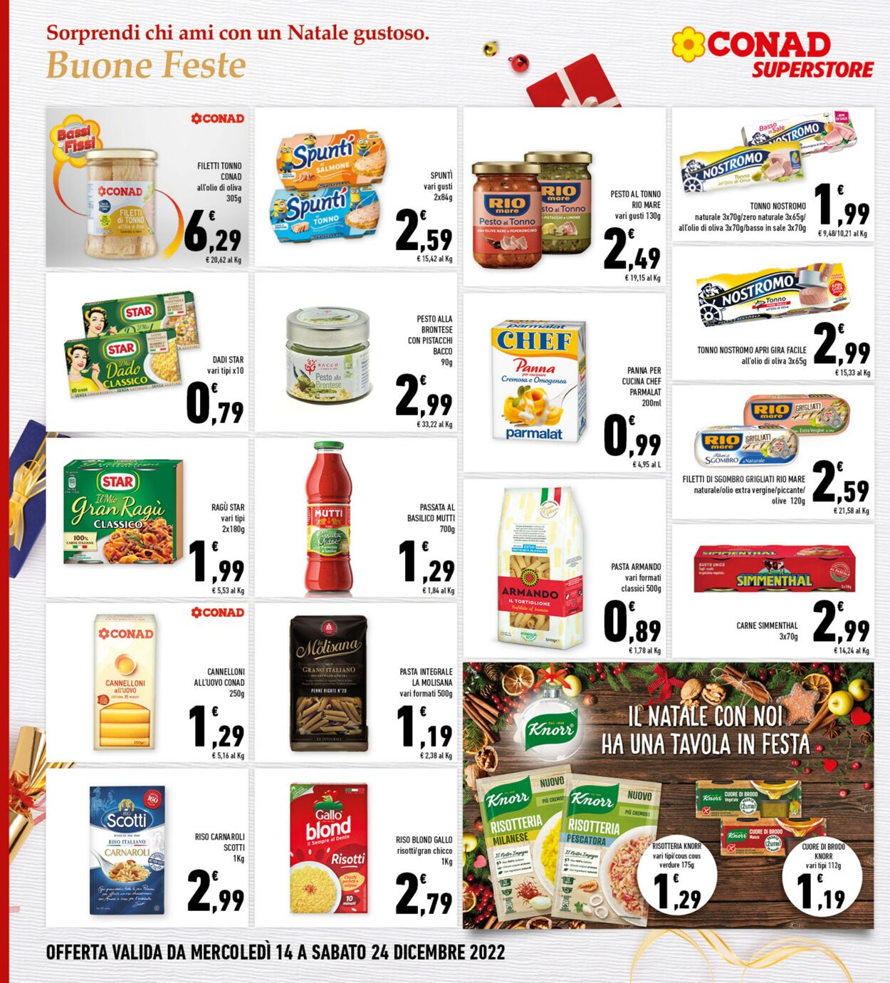 Volantino Conad 14.12.2022 - 24.12.2022