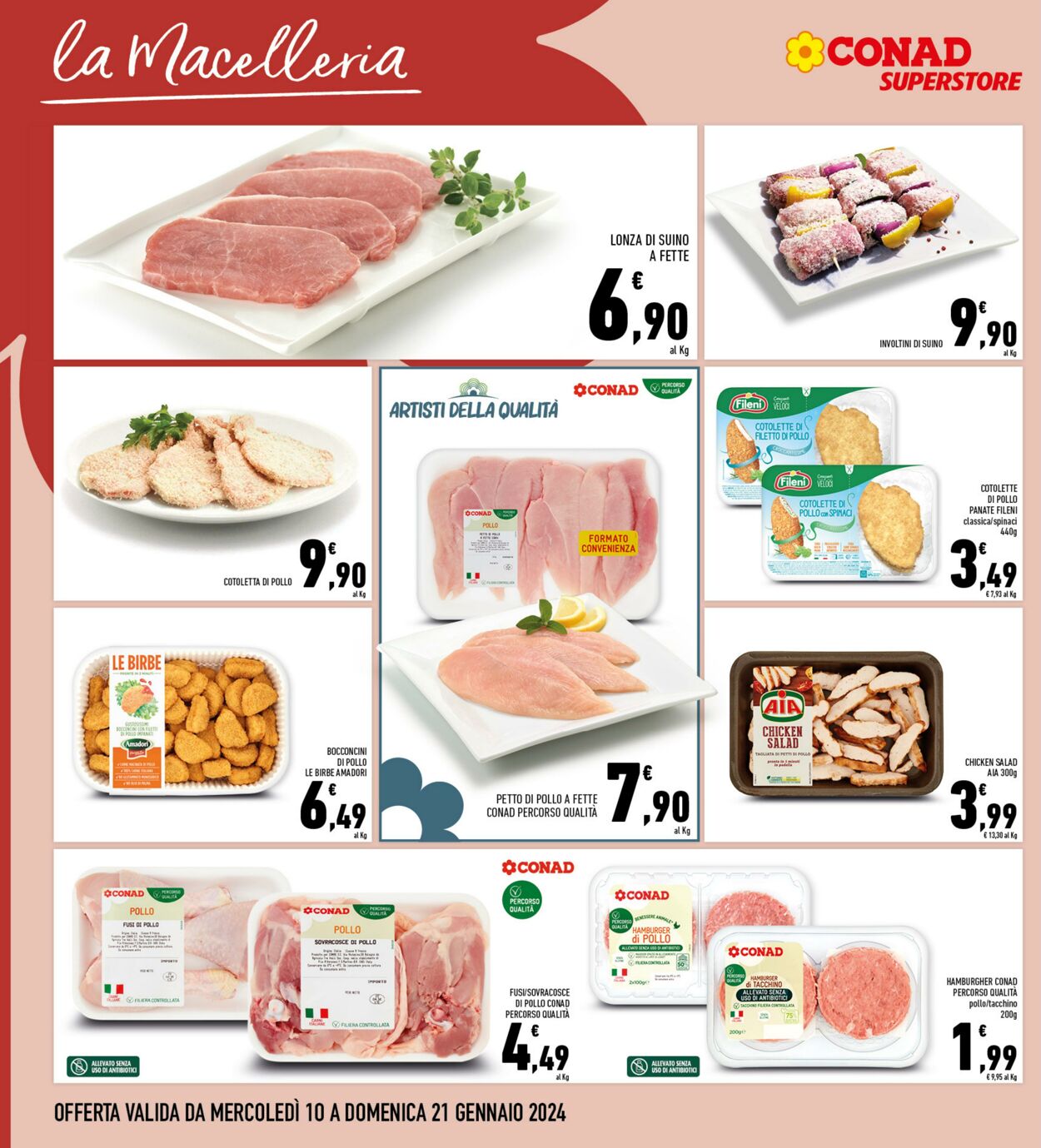 Volantino Conad 10.01.2024 - 21.01.2024