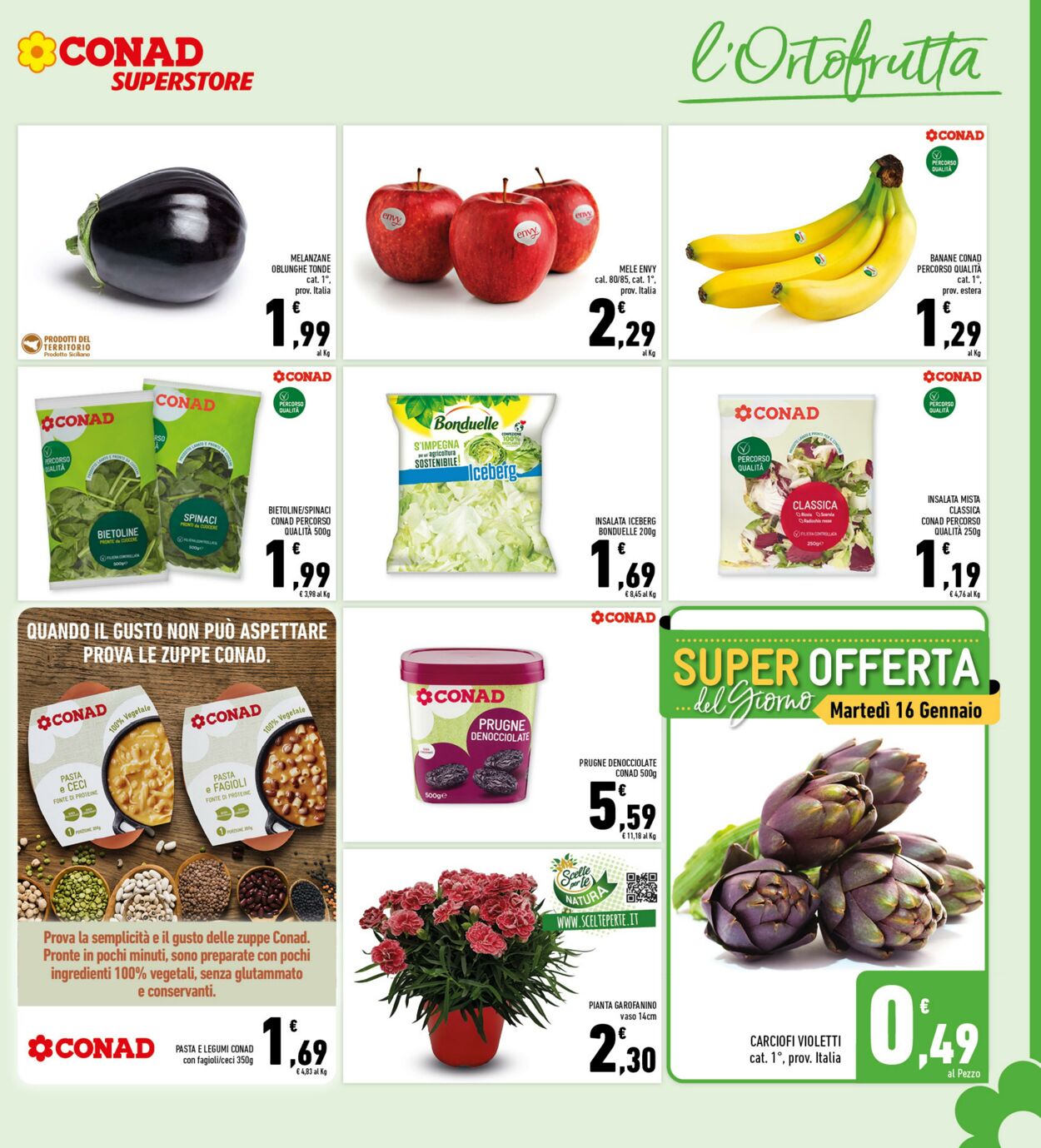 Volantino Conad 10.01.2024 - 21.01.2024