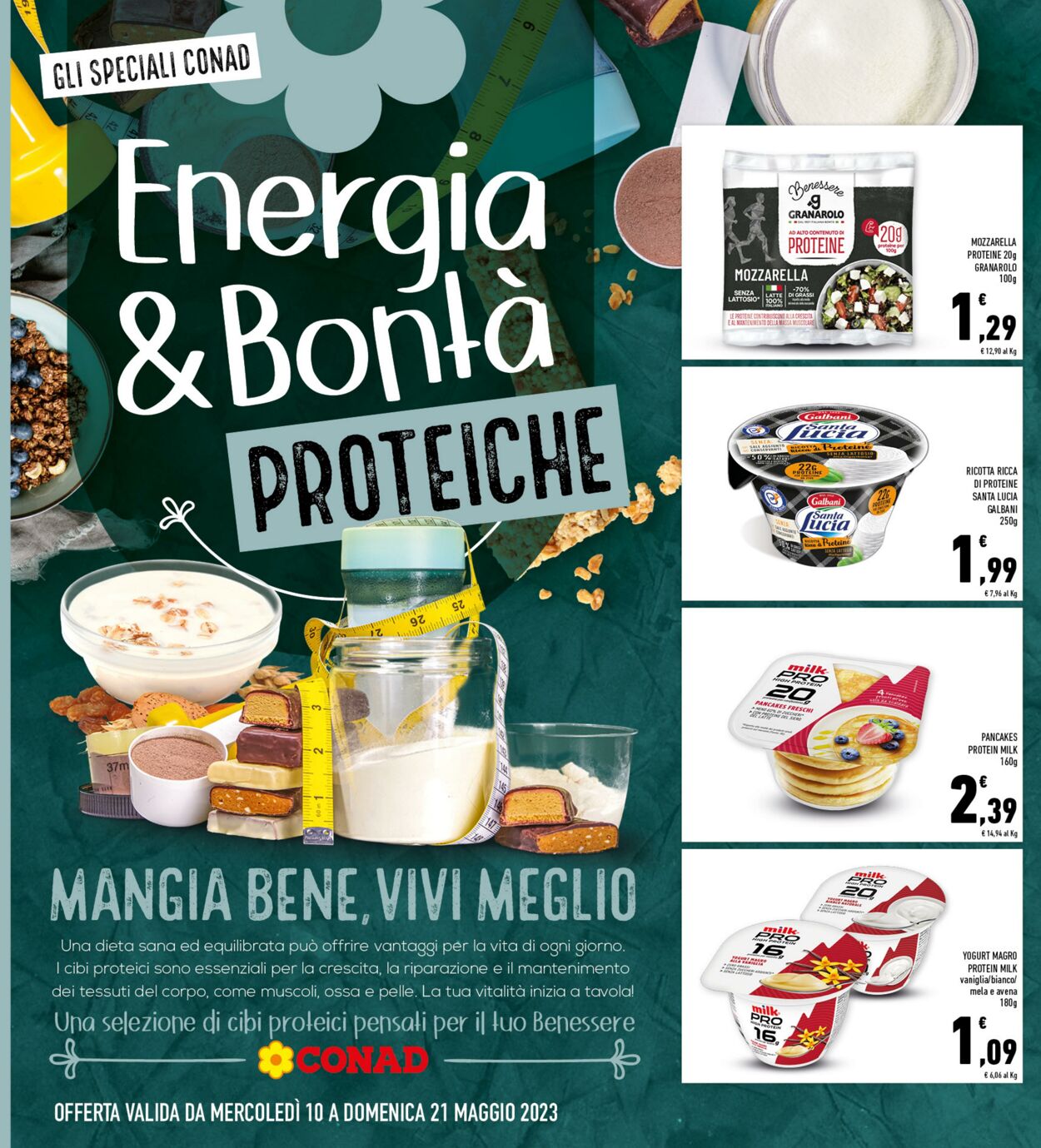 Volantino Conad 10.05.2023 - 21.05.2023