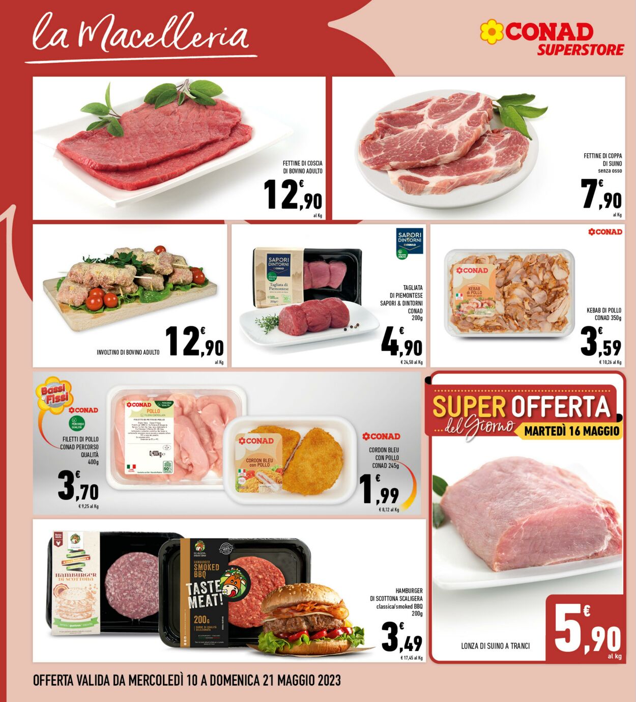 Volantino Conad 10.05.2023 - 21.05.2023