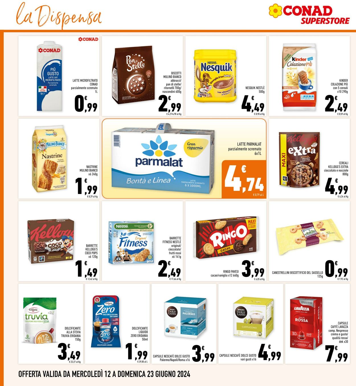 Volantino Conad 12.06.2024 - 23.06.2024