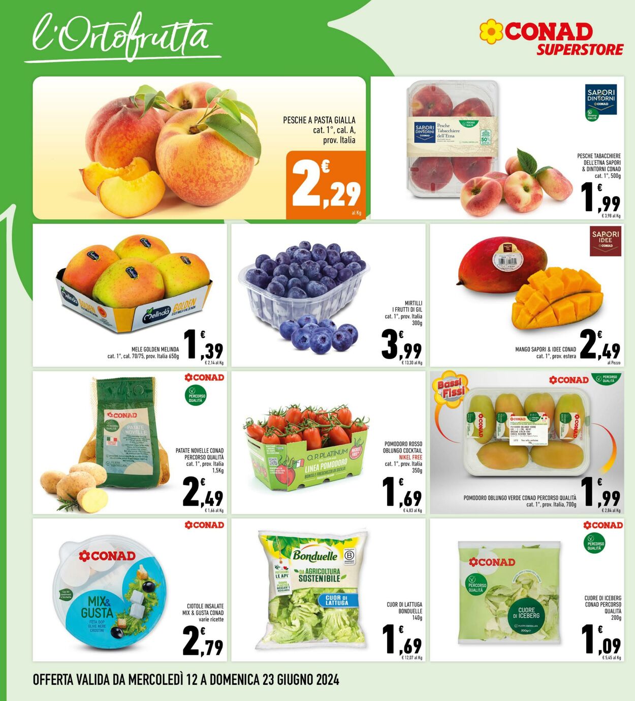 Volantino Conad 12.06.2024 - 23.06.2024