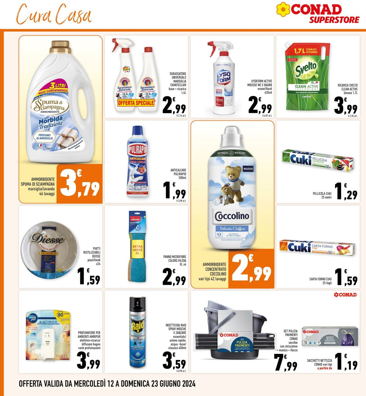 Volantino Conad 12.06.2024 - 23.06.2024