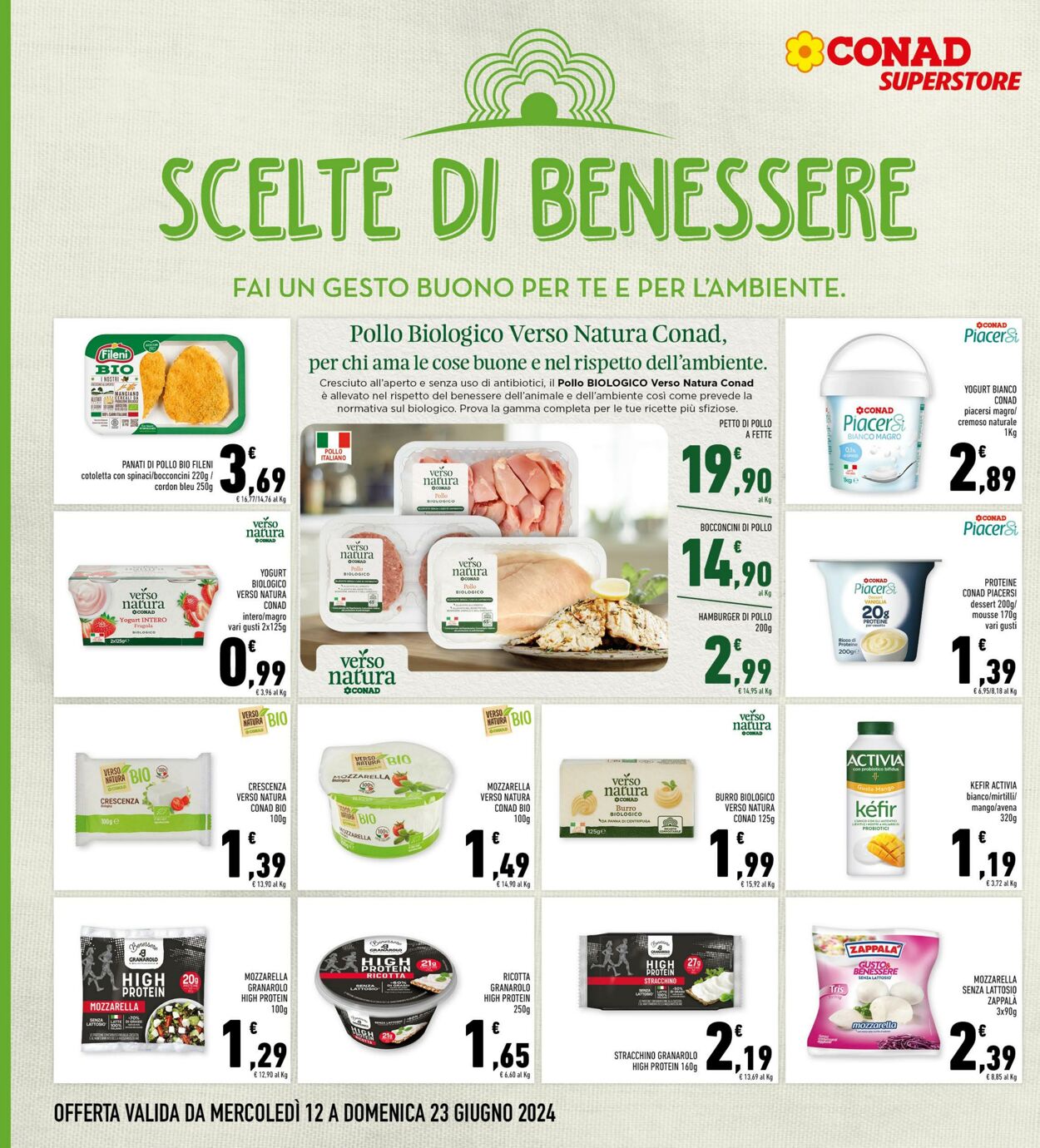 Volantino Conad 12.06.2024 - 23.06.2024