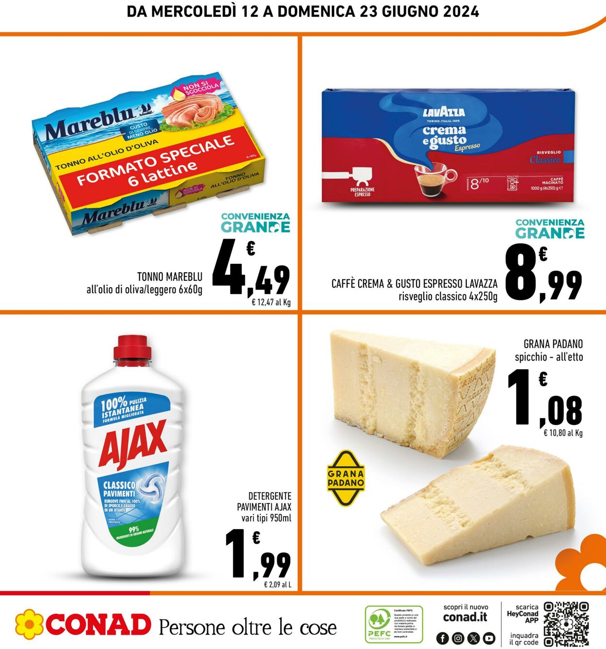 Volantino Conad 12.06.2024 - 23.06.2024