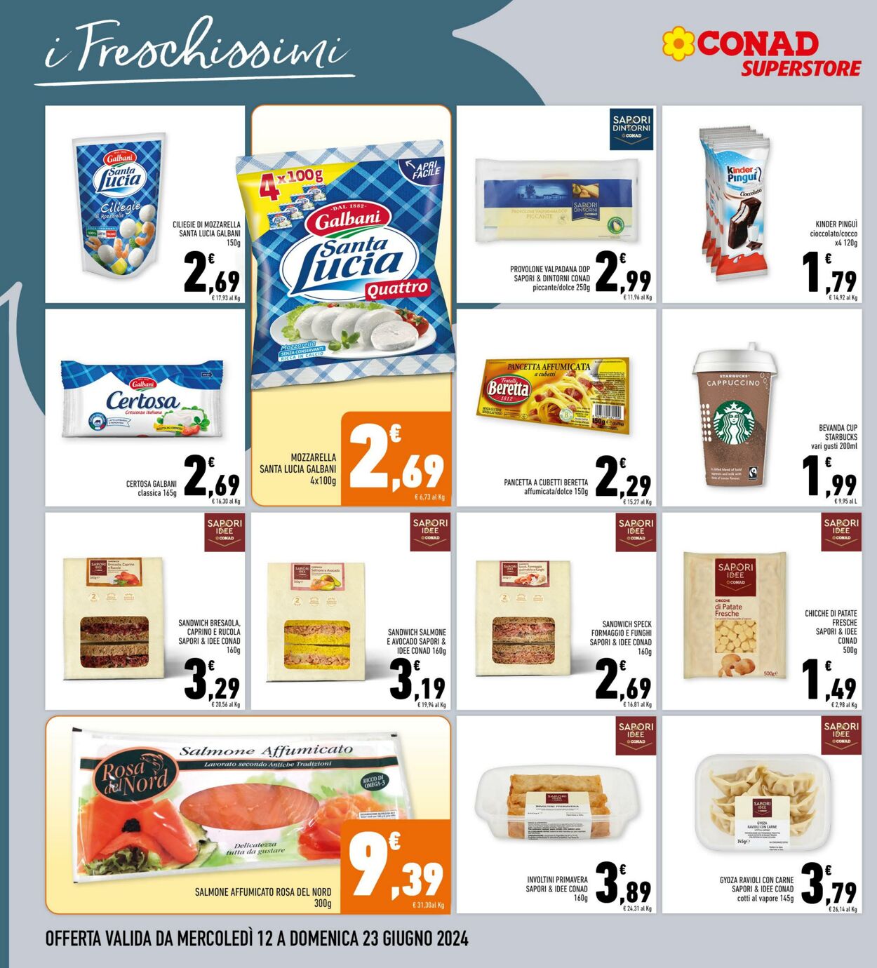 Volantino Conad 12.06.2024 - 23.06.2024