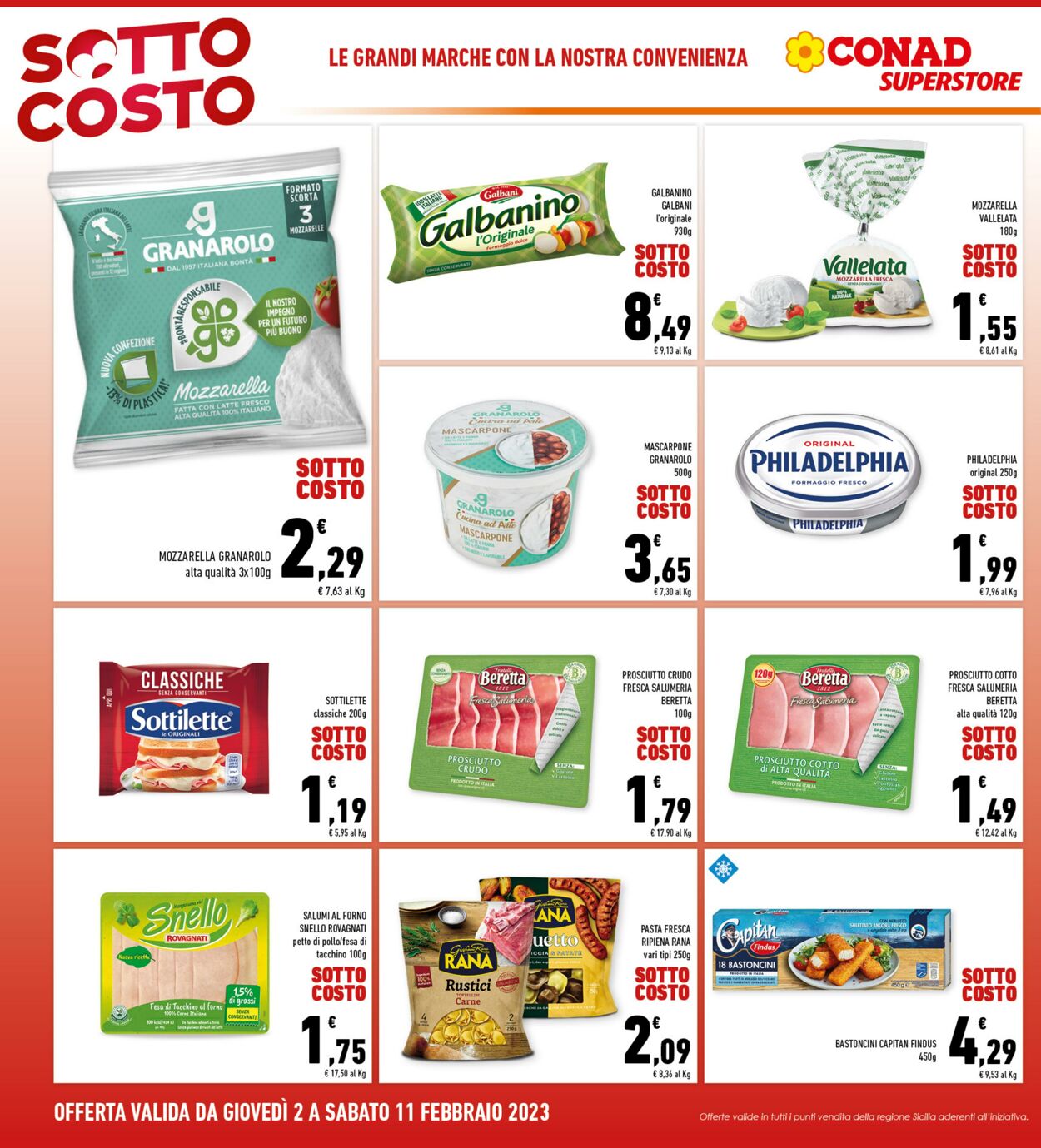 Volantino Conad 02.02.2023 - 11.02.2023